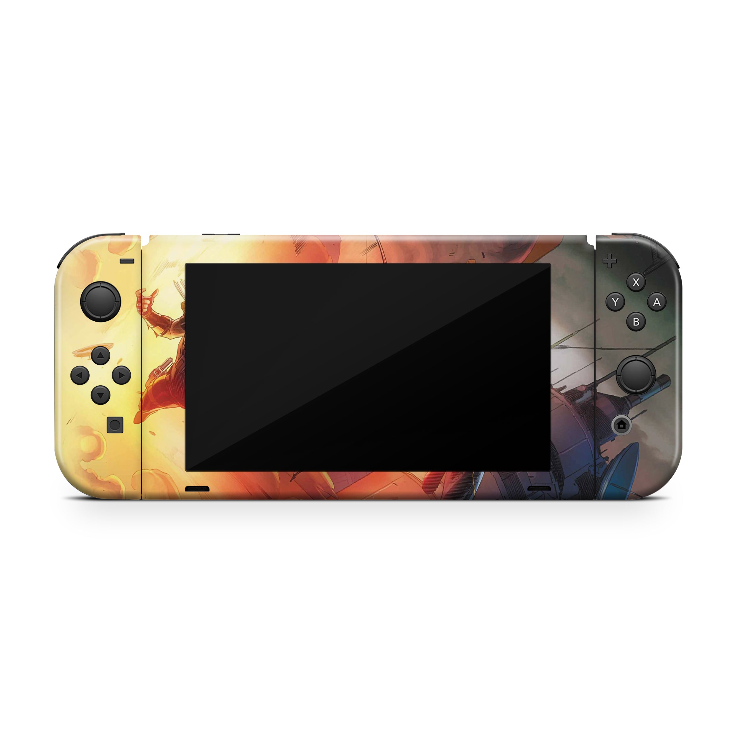 Optical Blast v3 Nintendo Switch Skin - Comics-inspired design
