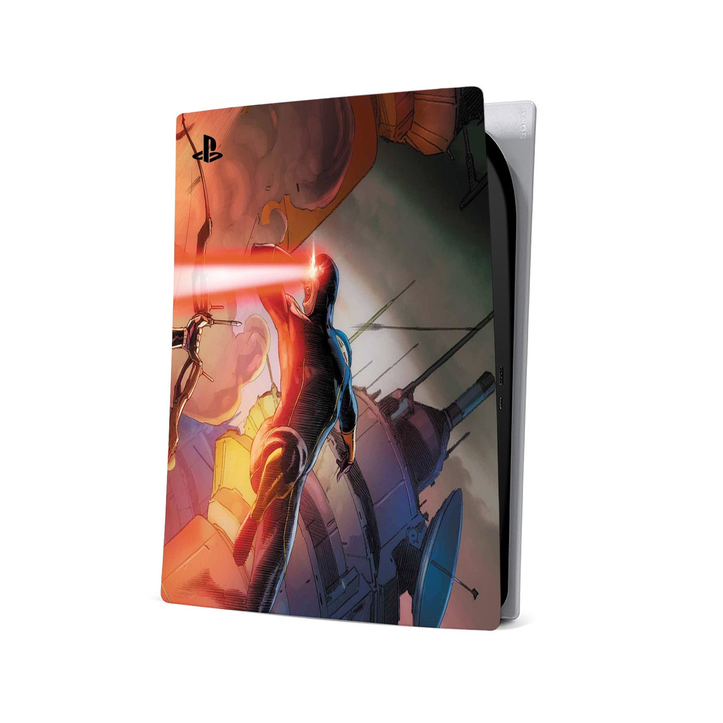 Optical Blast v3 PS5 Skin - Comics-inspired design