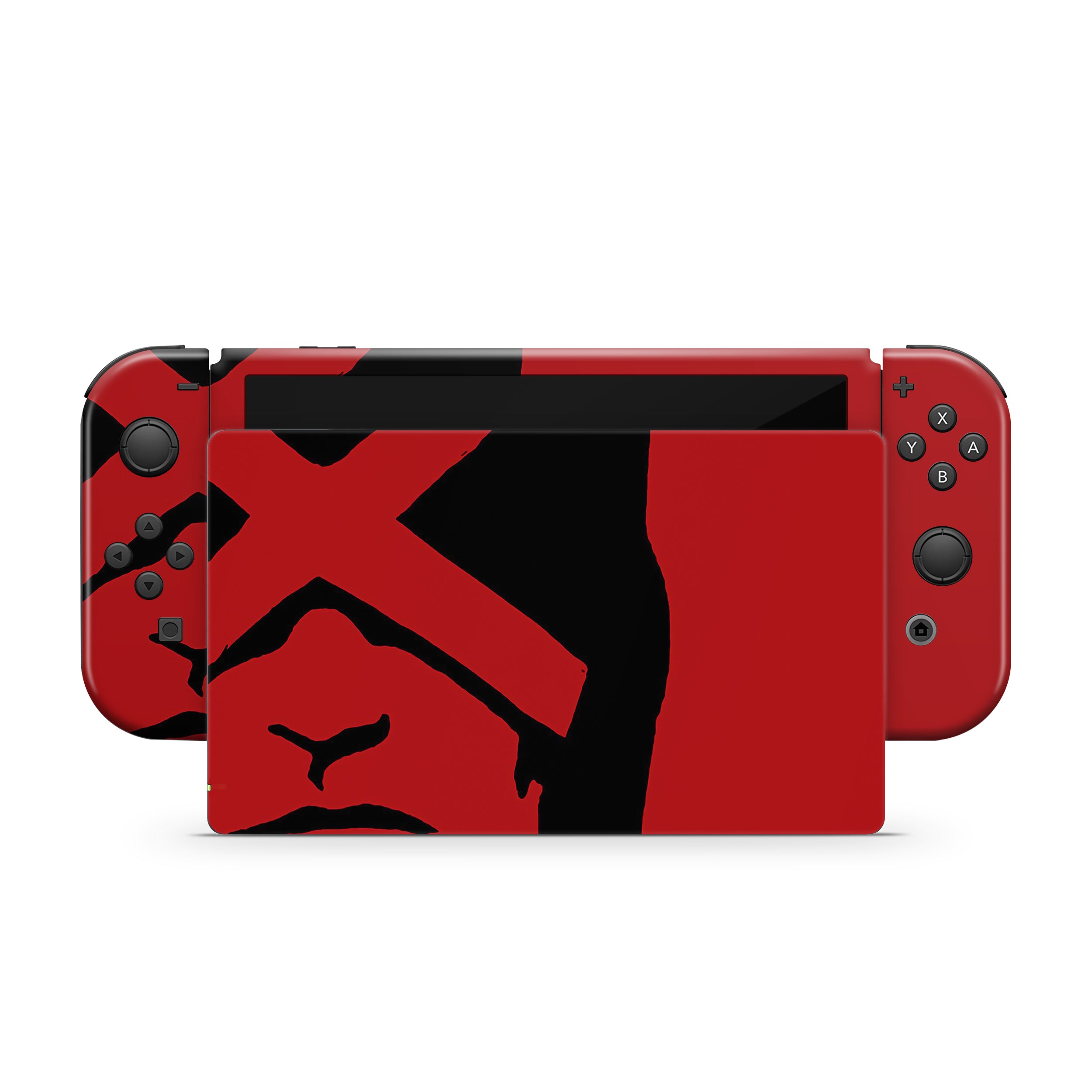 Optical Blast v4 Nintendo Switch OLED Skin - Comics-inspired design