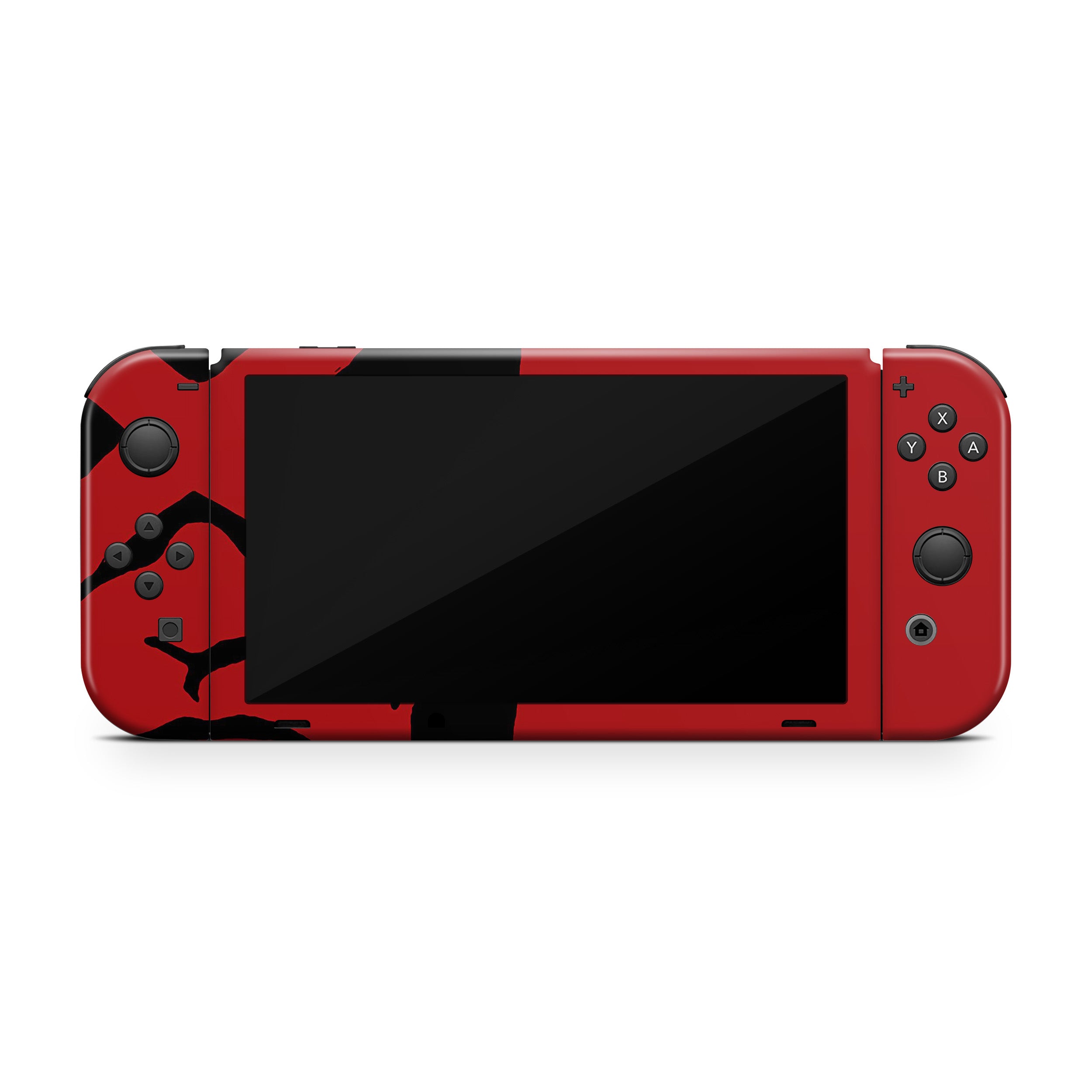 Optical Blast v4 Nintendo Switch OLED Skin - Comics-inspired design