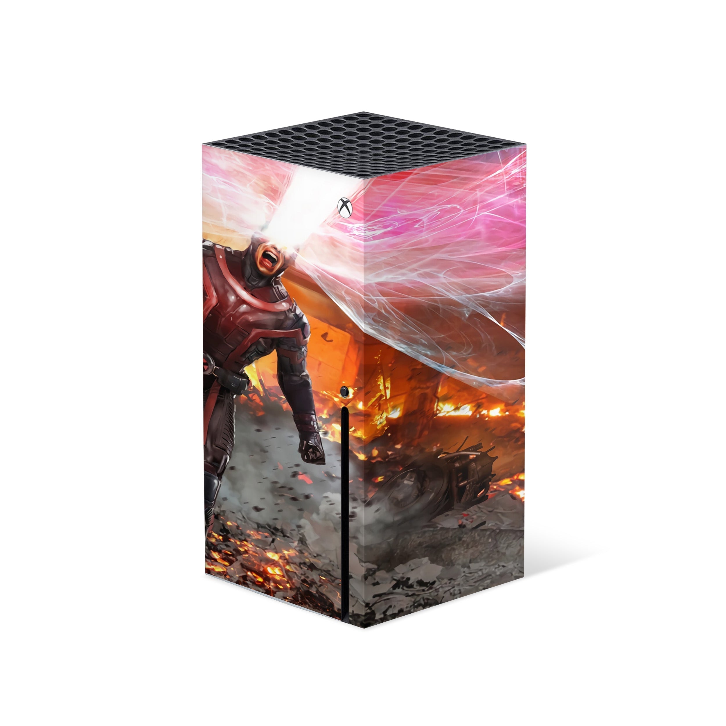 Optical Blast v5 Xbox Series X Skin - Comics-inspired design