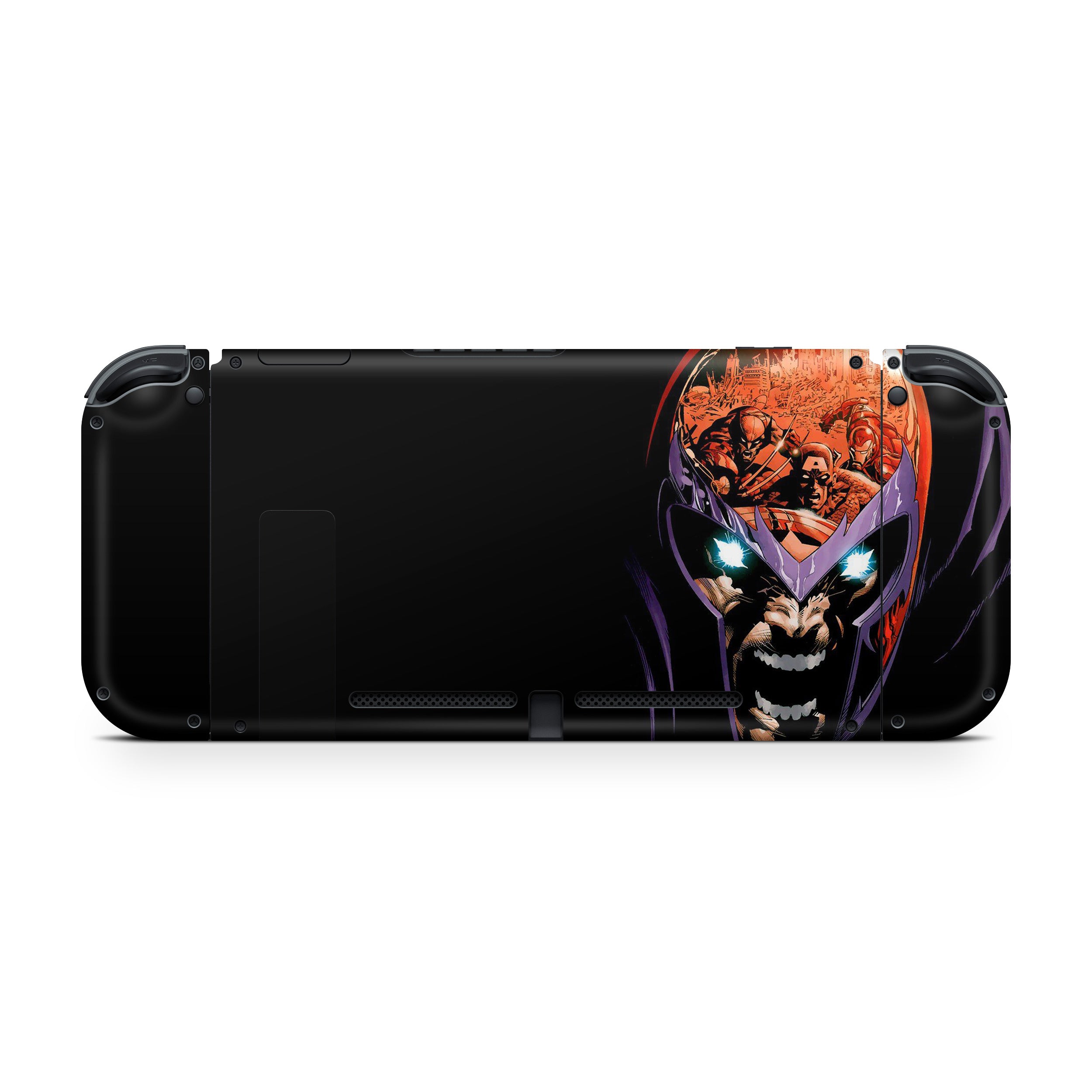 Master of Magnetism v1 Nintendo Switch Skin - Comics-inspired design