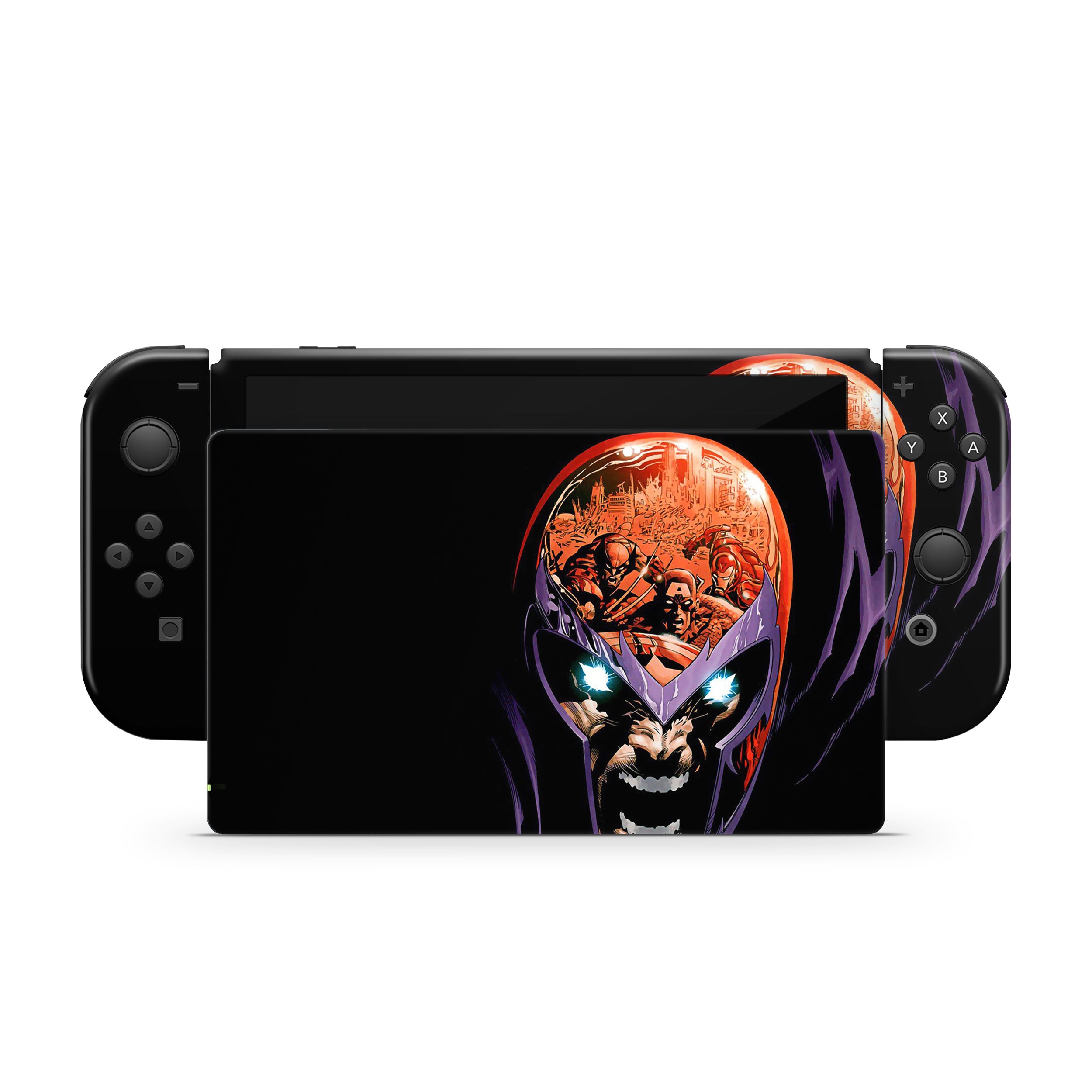 Master of Magnetism v1 Nintendo Switch OLED Skin - Comics-inspired design