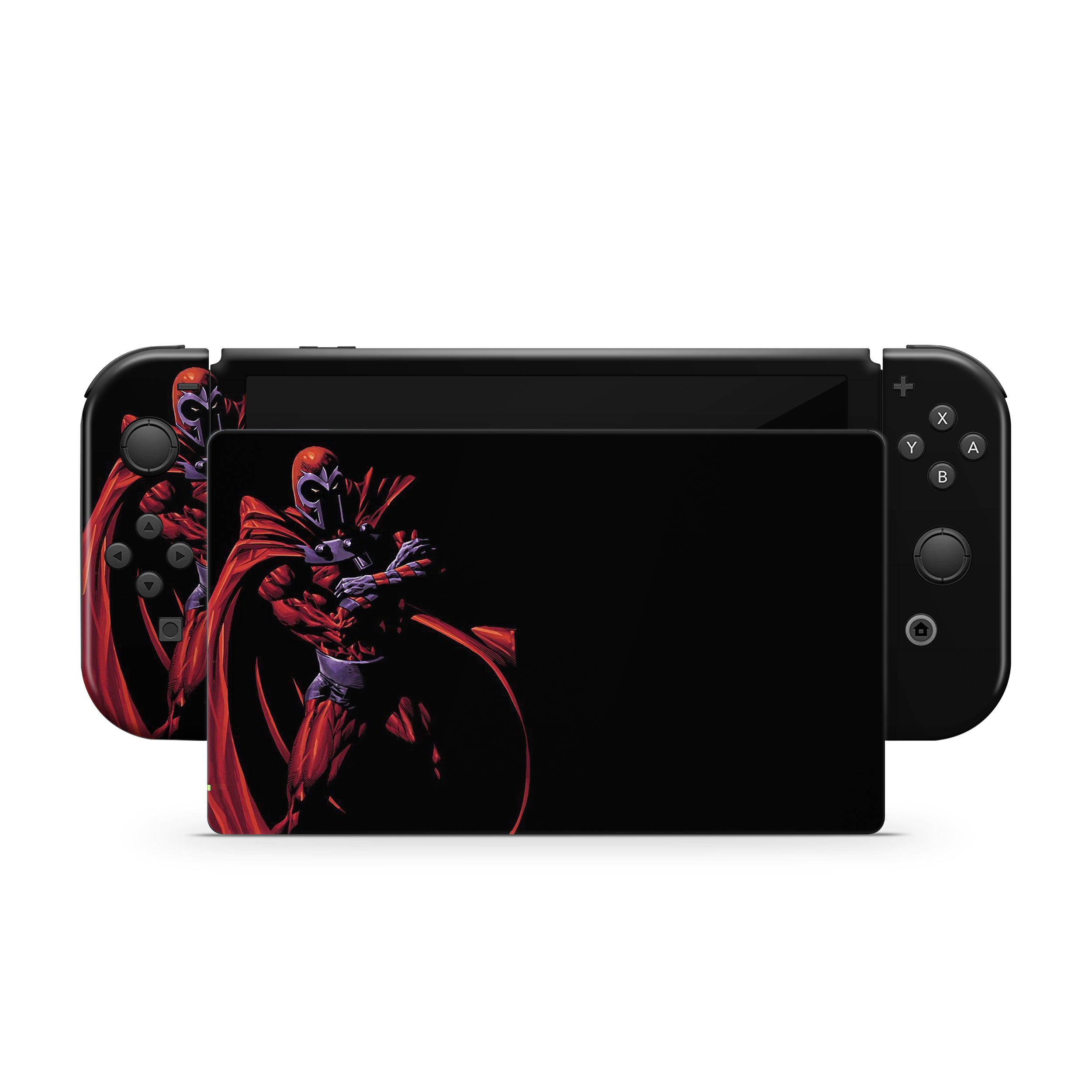 Master of Magnetism v2 Nintendo Switch OLED Skin - Comics-inspired design