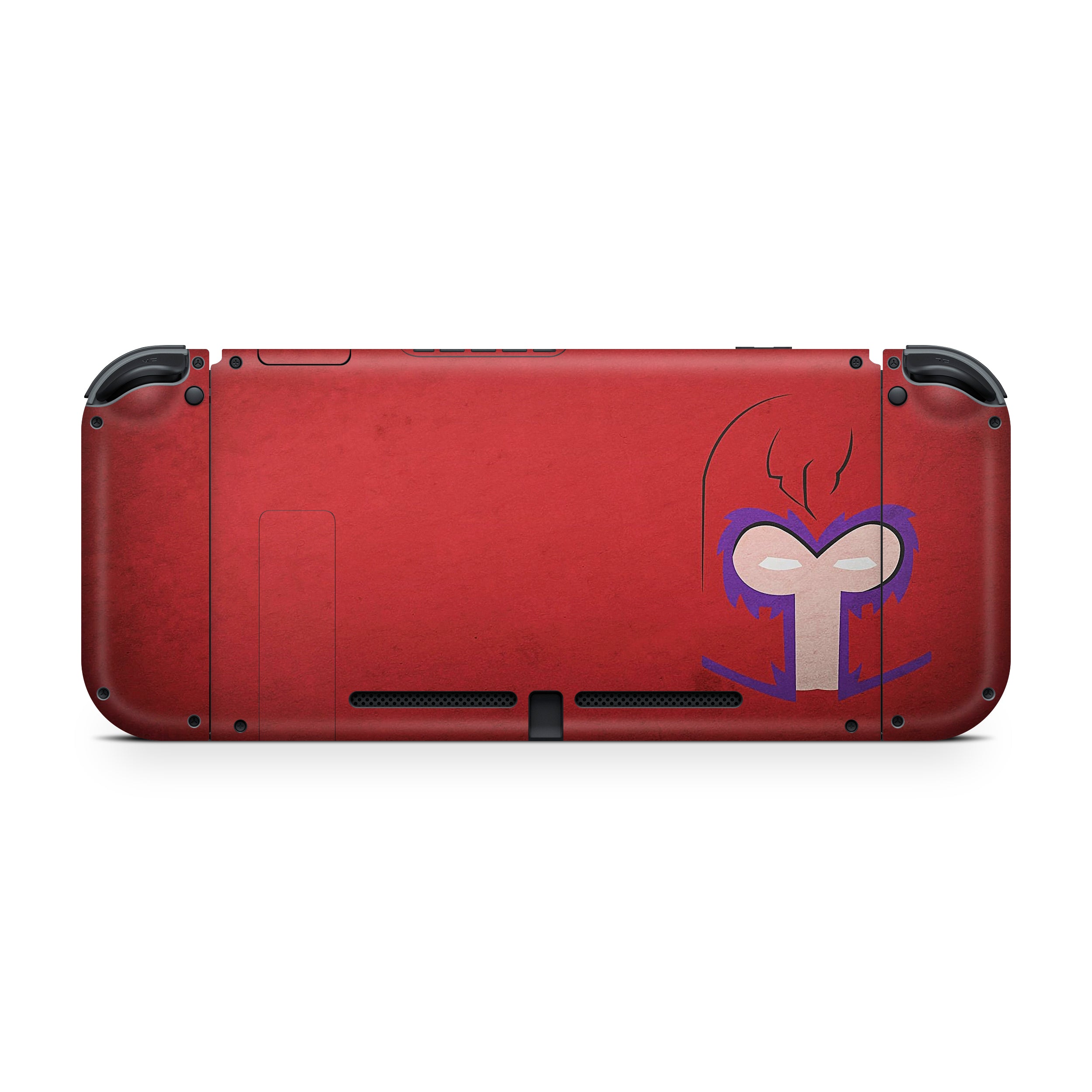 Master of Magnetism v3 Nintendo Switch OLED Skin - Comics-inspired design