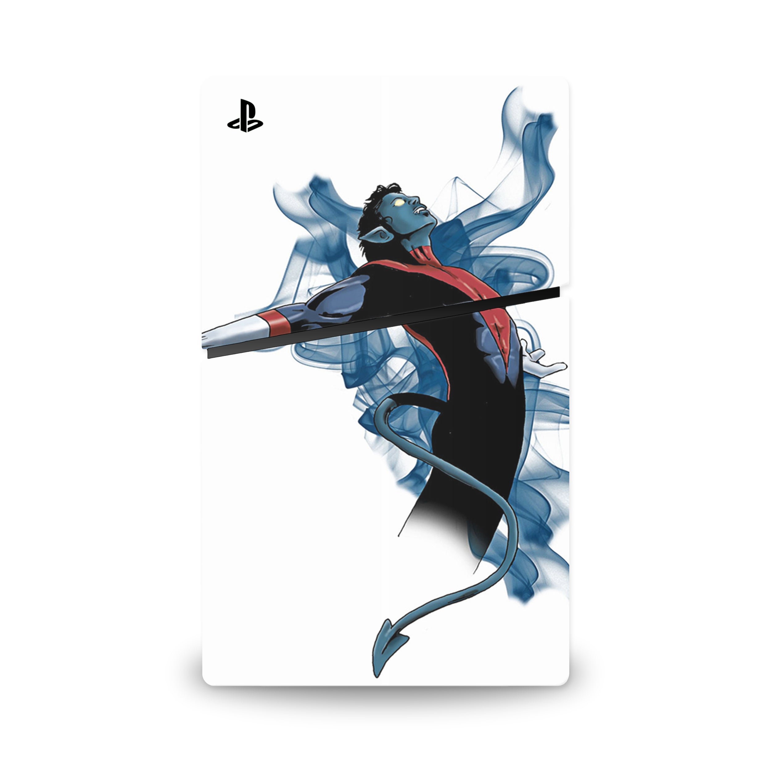 Shadow Teleporter v1 PS5 Slim Skin - Comics-inspired design