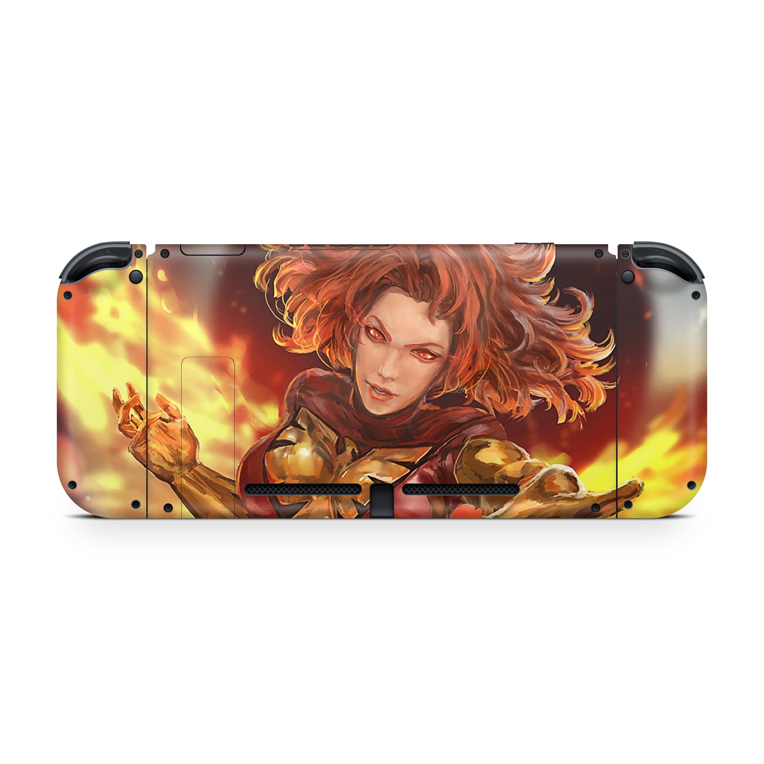 Dawnfire v3 Nintendo Switch Skin - Comics-inspired design