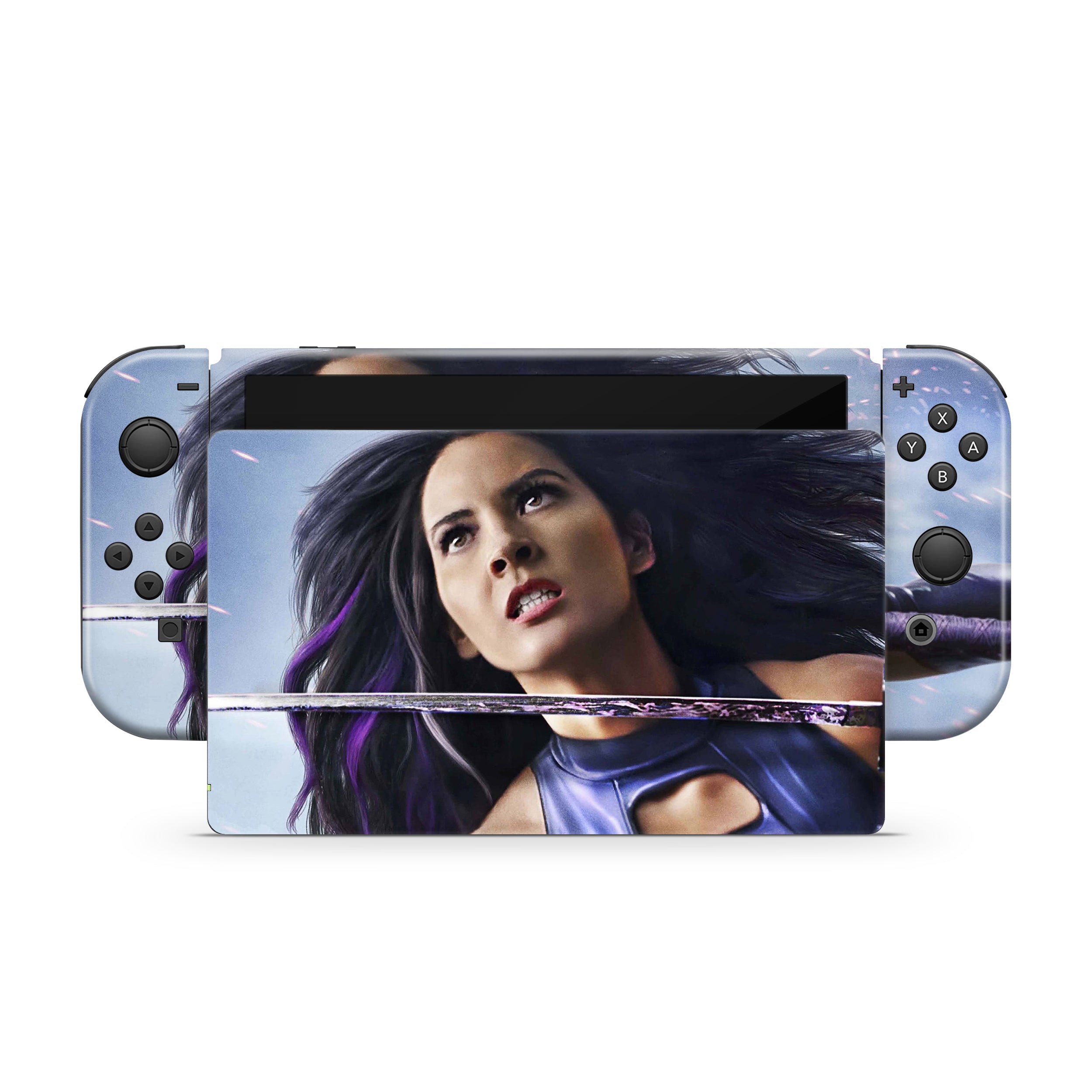 Blade Sorceress v1 Nintendo Switch OLED Skin - Comics-inspired design