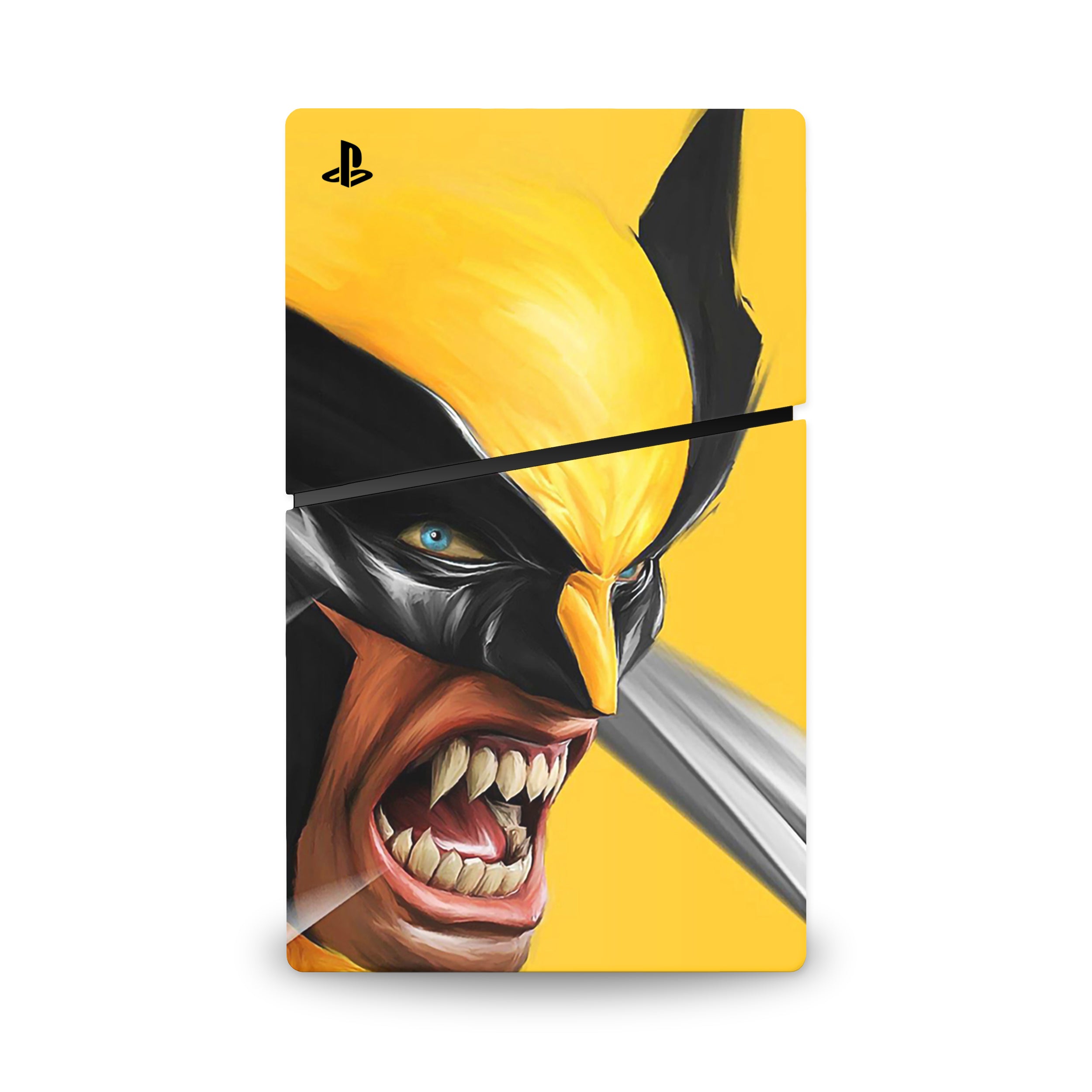 Metallic Claws v2 PS5 Slim Digital Skin - Comics-inspired design