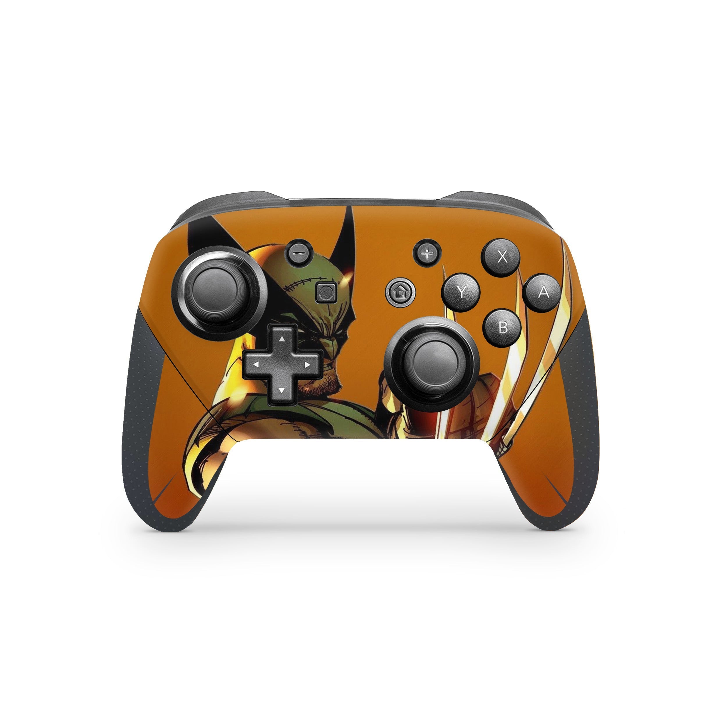 Metallic Claws v3 Nintendo Switch Pro Controller Skin - Comics-inspired design