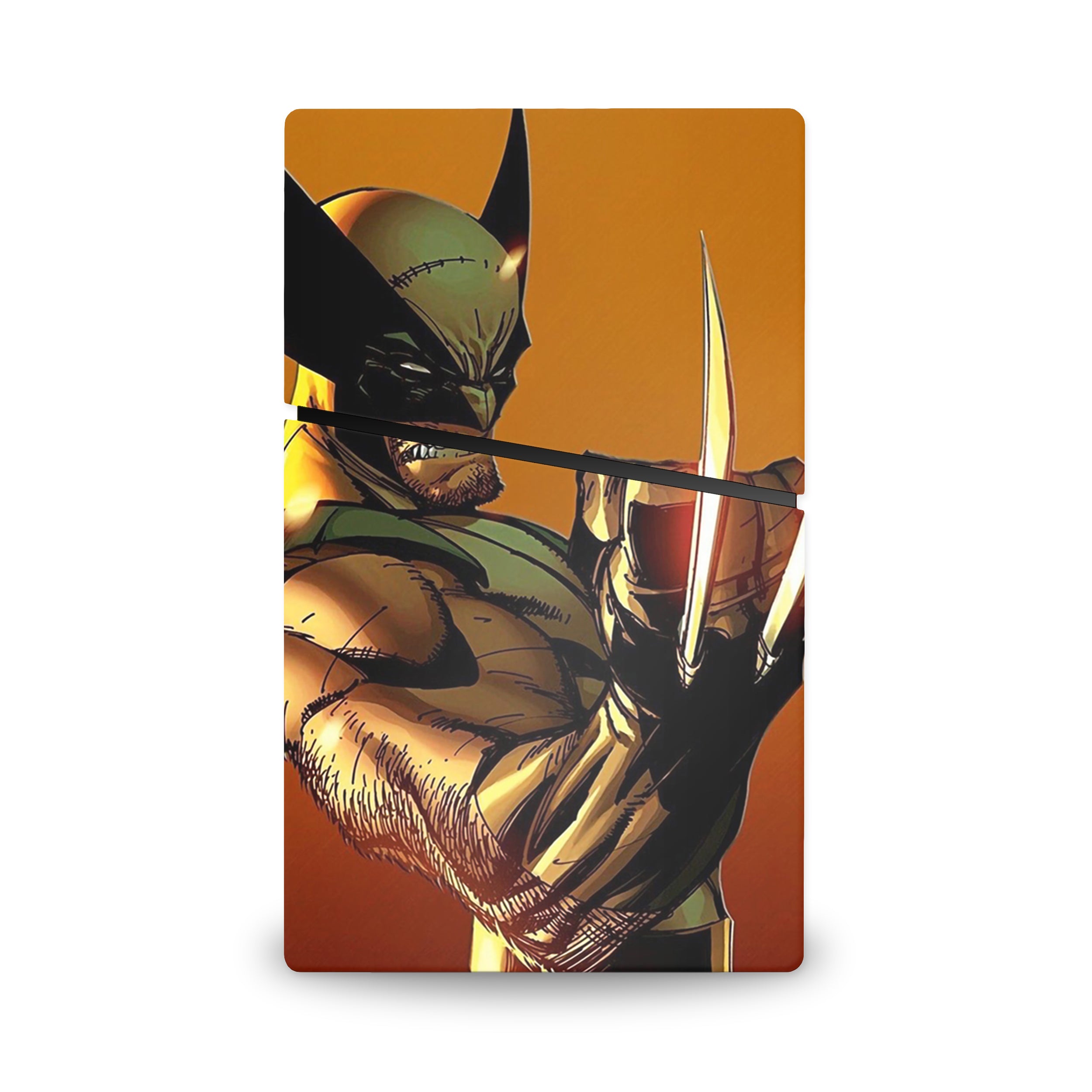 Metallic Claws v3 PS5 Slim Digital Skin - Comics-inspired design