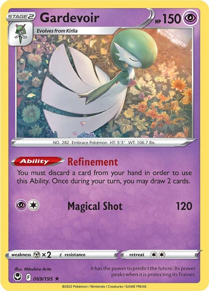 Gardevoir (069/195) [Theme Deck Exclusive] [Sword & Shield: Silver Tempest]