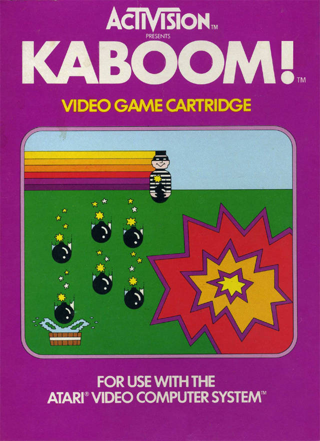 Kaboom! with Atari 2600 Paddle Controllers (Atari 2600)