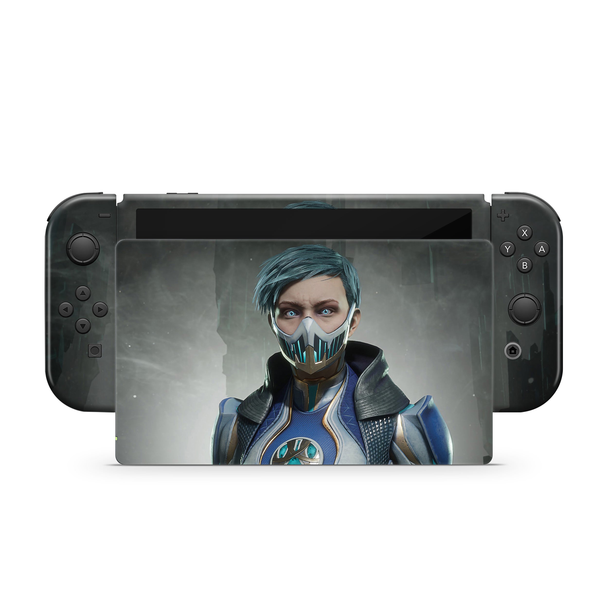 Cryo Specter v1 Nintendo Switch OLED Skin - Video Game-inspired design