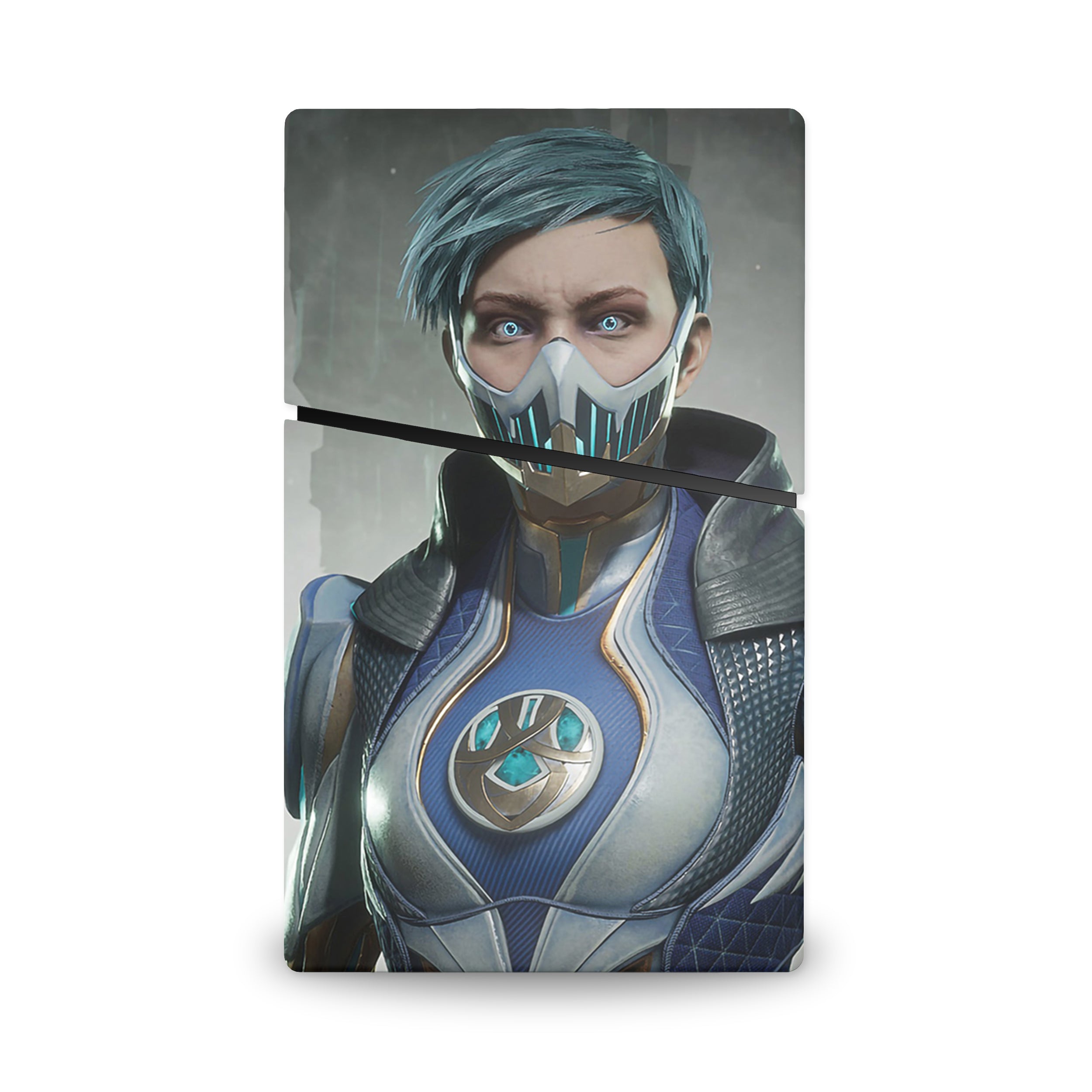 Cryo Specter v1 PS5 Slim Digital Skin - Video Game-inspired design