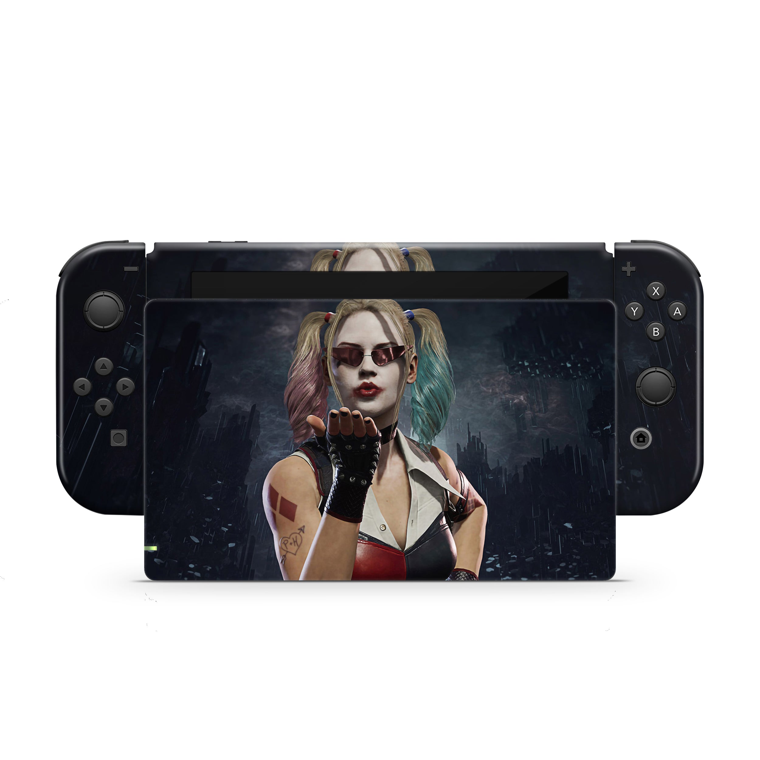 Jester Queen v1 Nintendo Switch Skin - Video Game-inspired design
