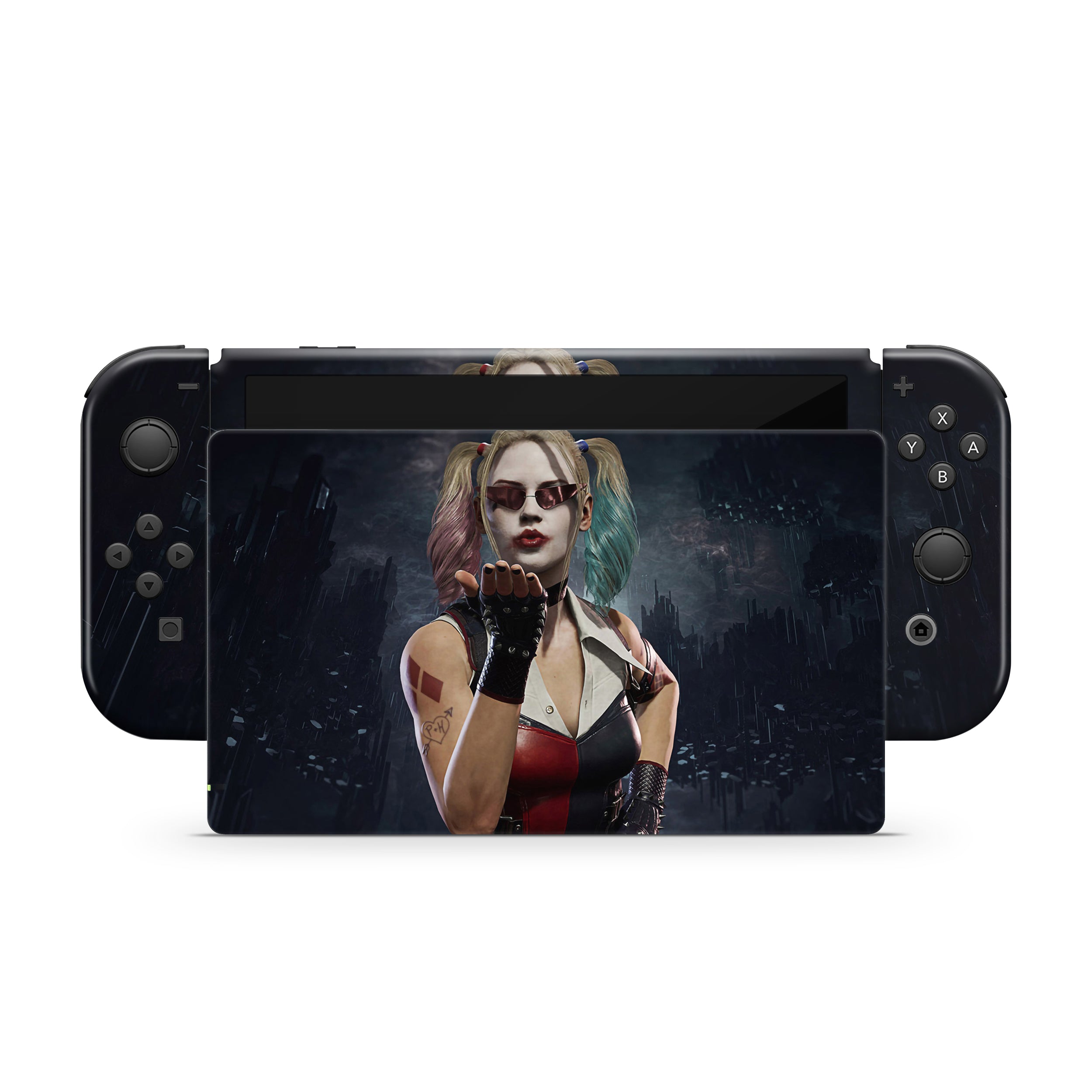 Jester Queen v1 Nintendo Switch OLED Skin - Video Game-inspired design
