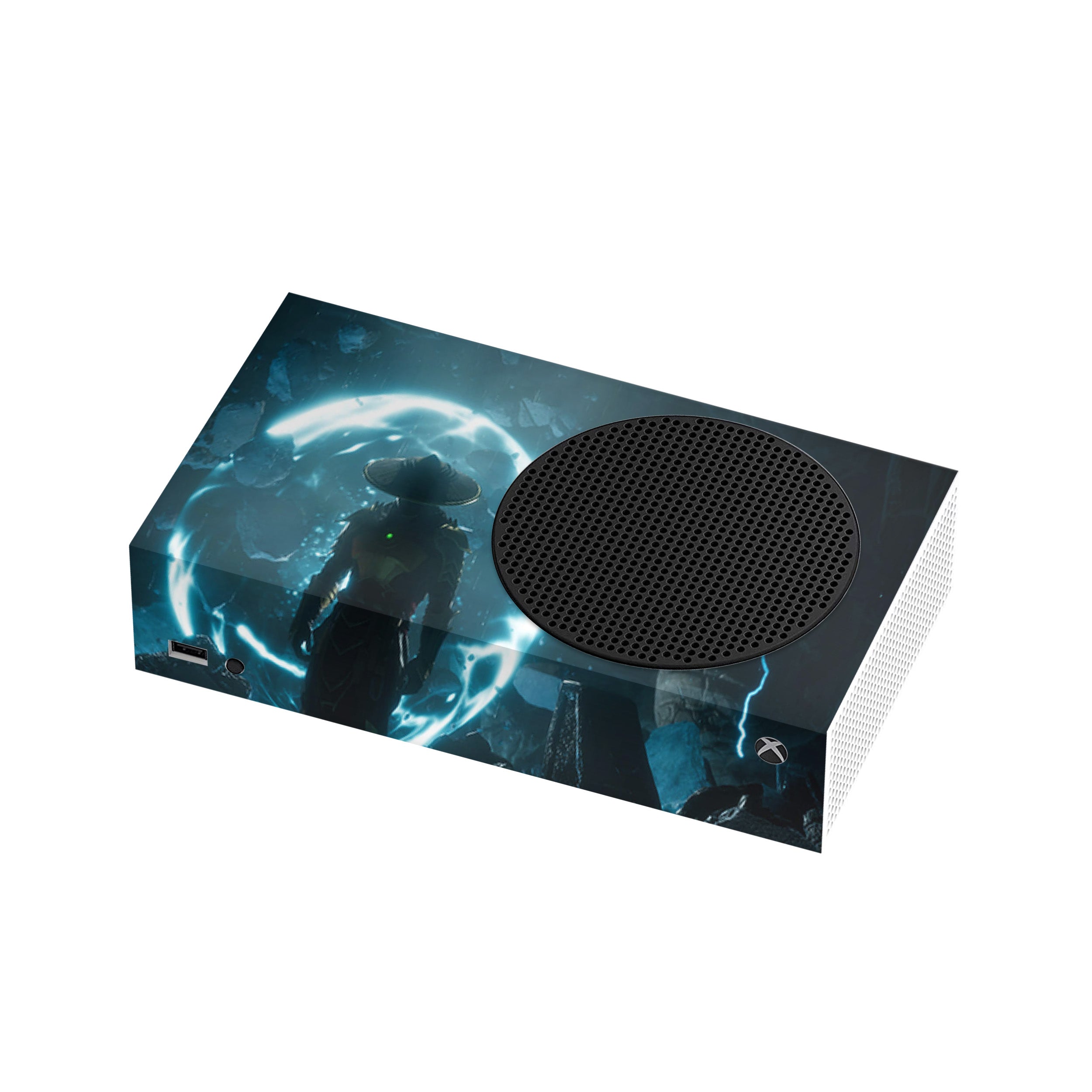 Thunder Warrior v1 Xbox Series S Skin - Video Game-inspired design