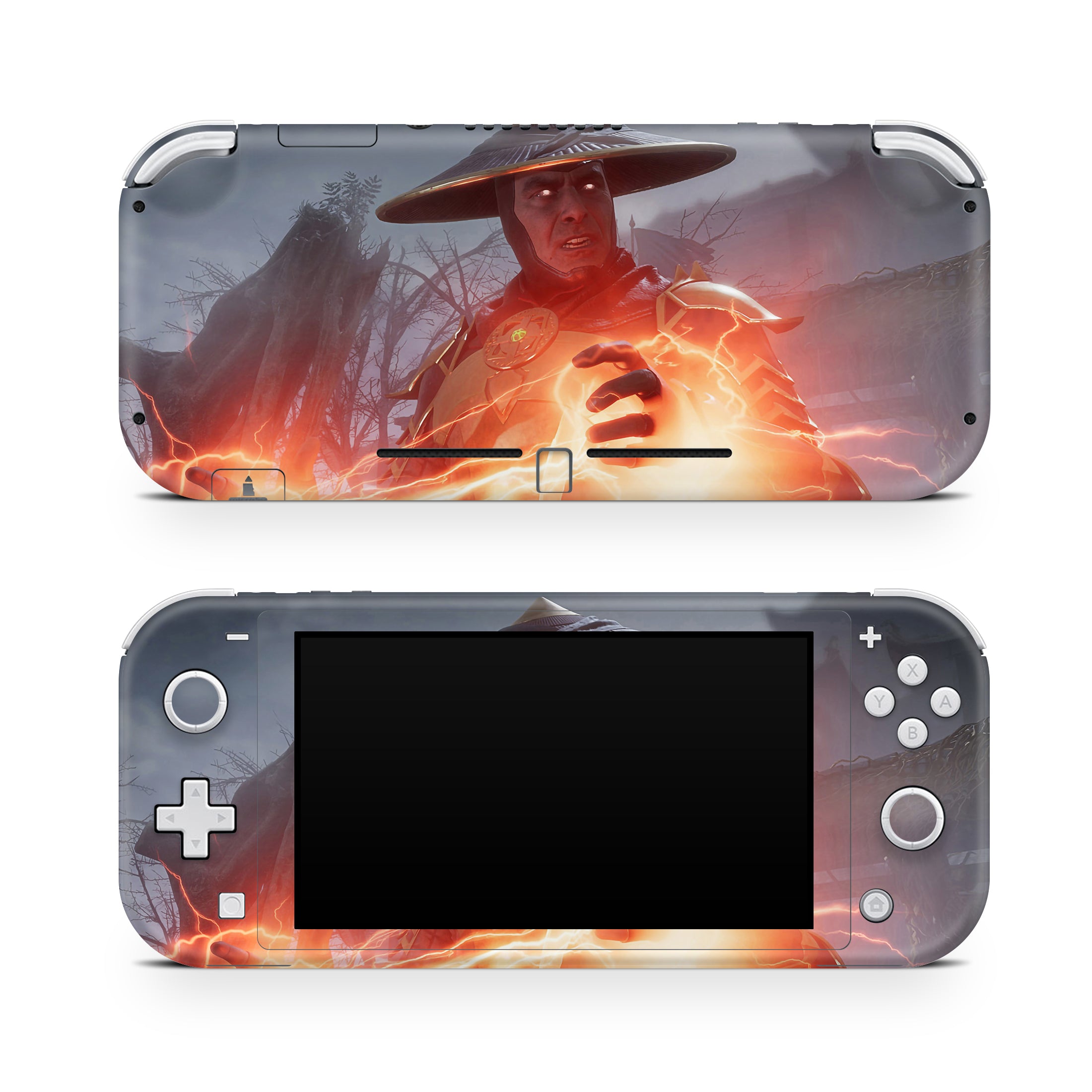 Thunder Warrior v2 Nintendo Switch Lite Skin - Video Game-inspired design