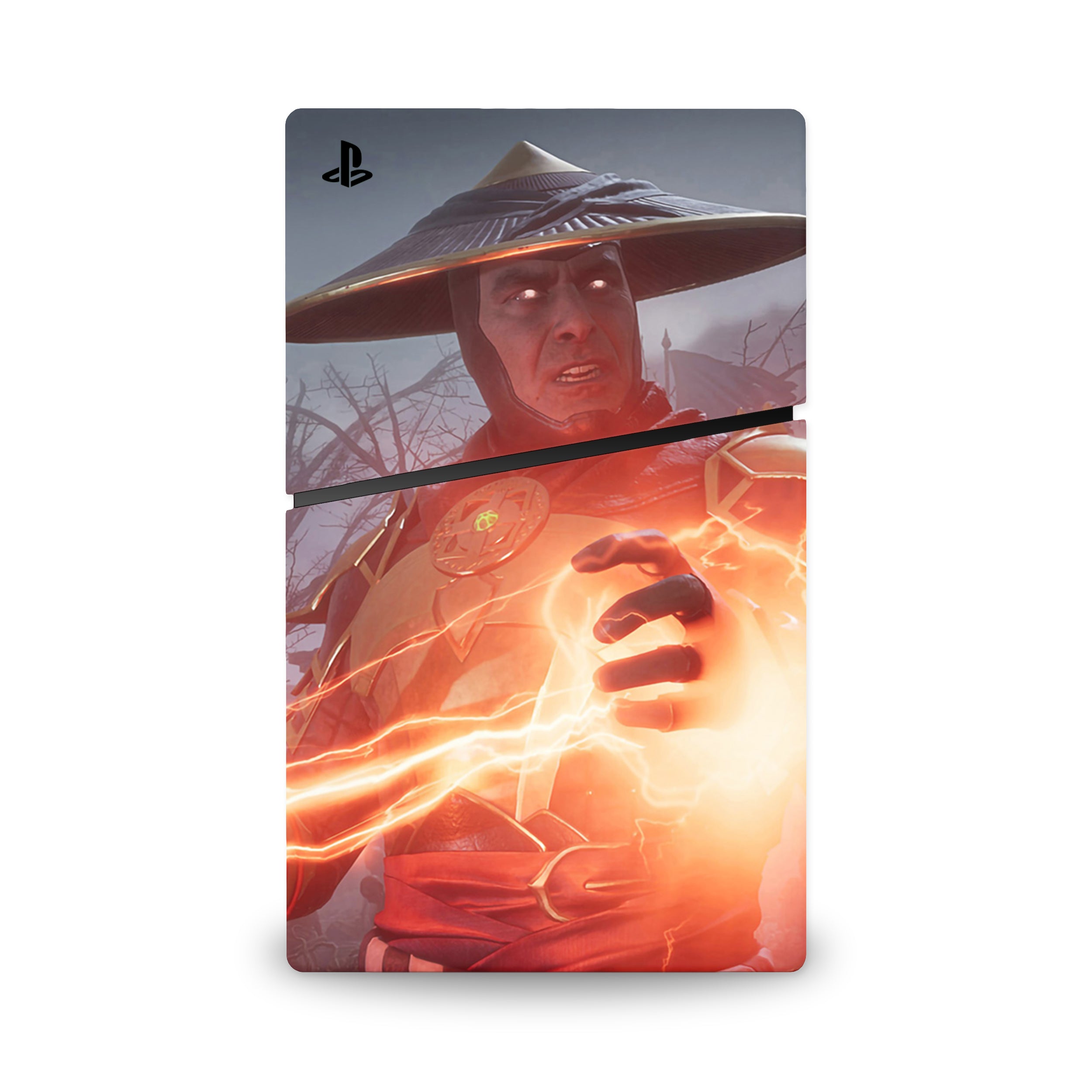 Thunder Warrior v2 PS5 Slim Skin - Video Game-inspired design