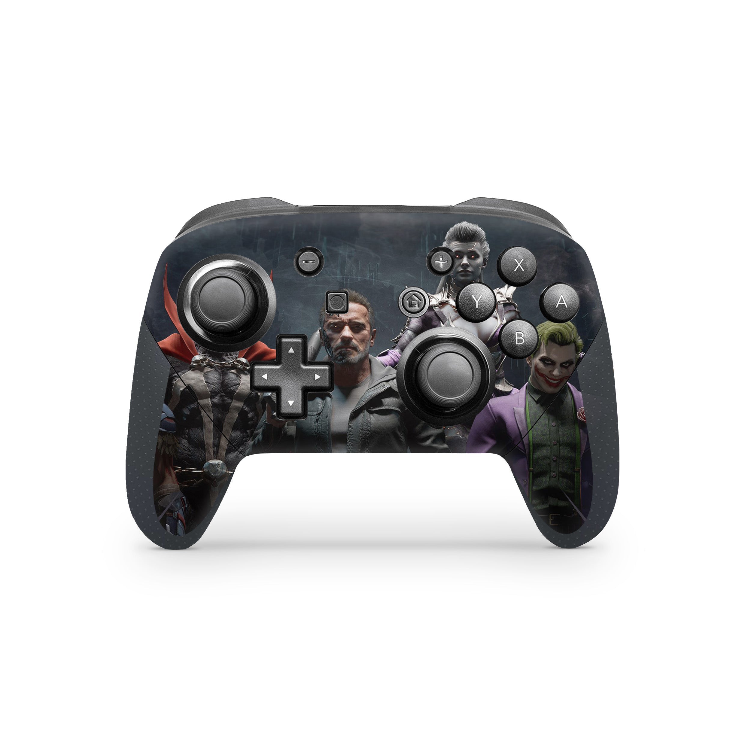 Eternal Kombat v1 Nintendo Switch Pro Controller Skin - Video Game-inspired design