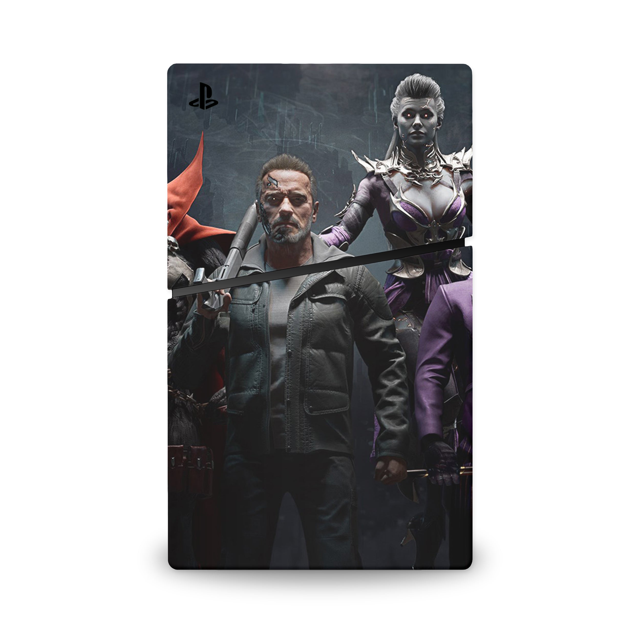 Eternal Kombat v1 PS5 Slim Skin - Video Game-inspired design