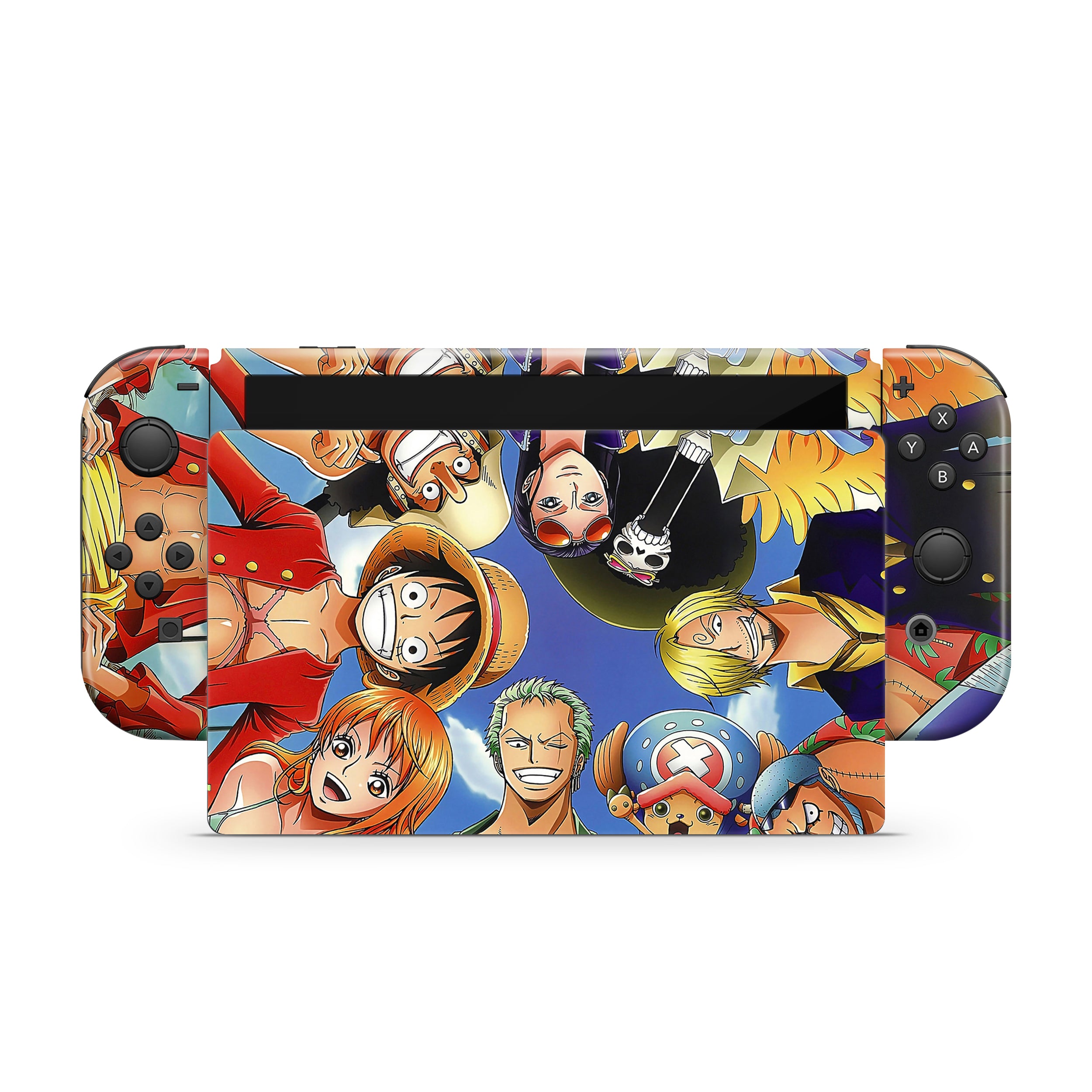 Pirate Adventure v1 Nintendo Switch OLED Skin - Anime-inspired design