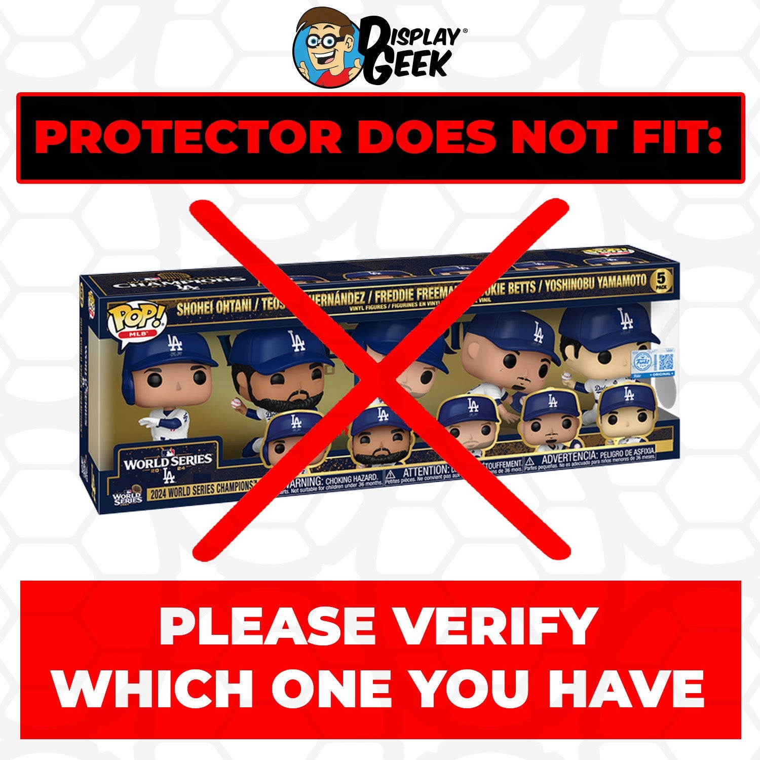 Pop Protector for 5 Pack What We Do in the Shadows Glow Funko Pop