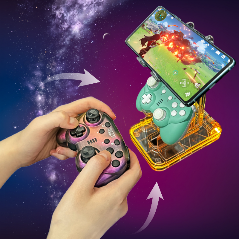 turbX Prism Shift Mini Sized Wireless Gaming Controller