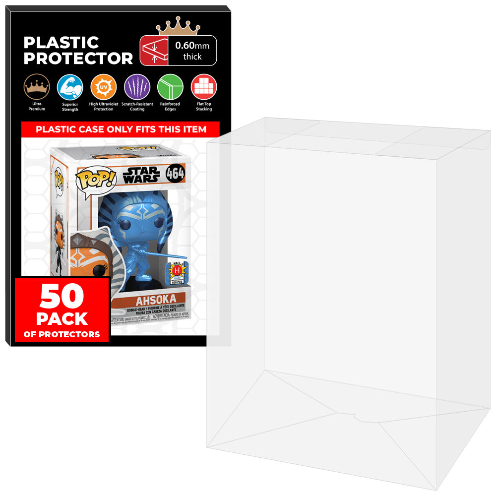 50 Pack of Funko Pop Protectors for 4 inch Standard Size