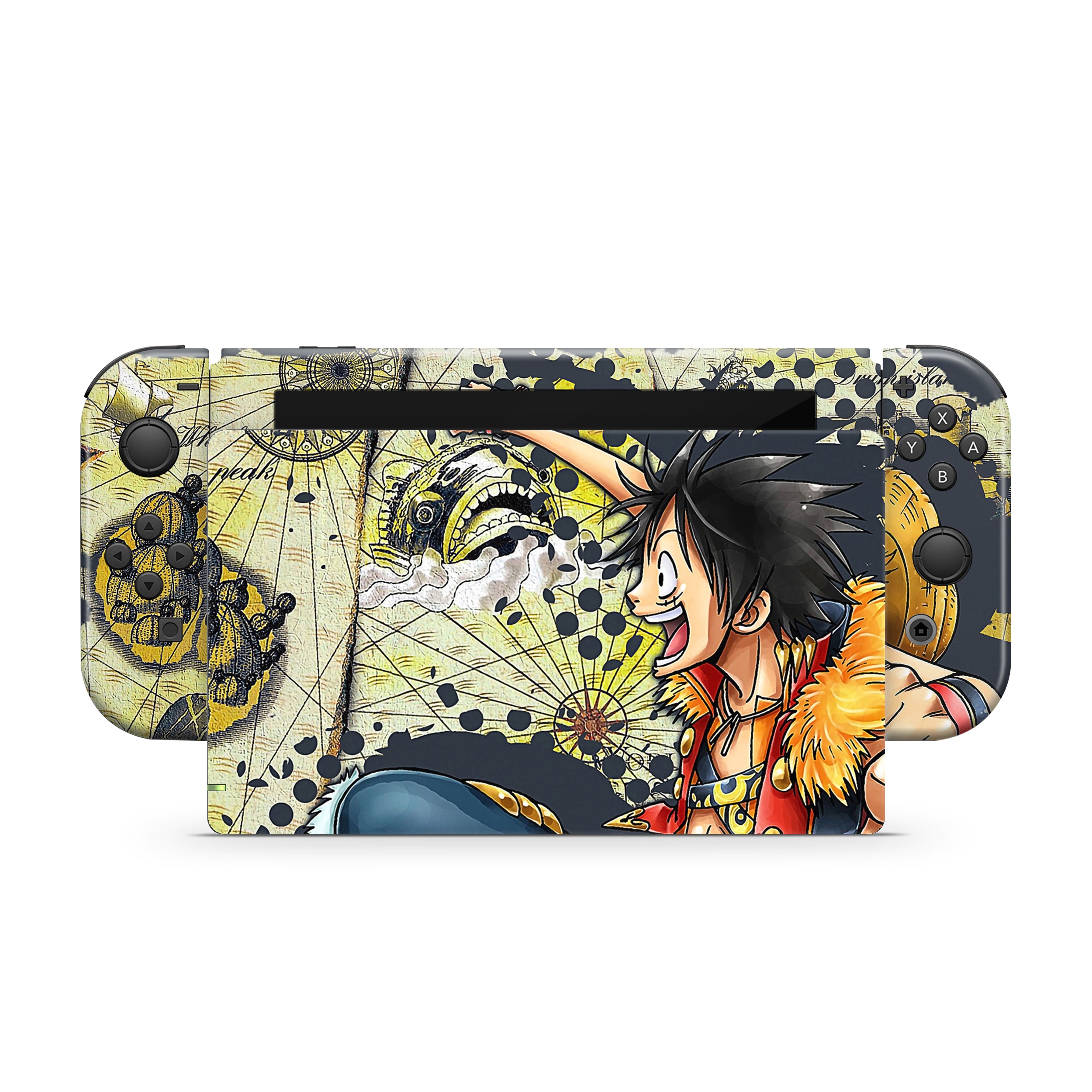 Sea Adventurer v4 Nintendo Switch Skin - Anime-inspired design