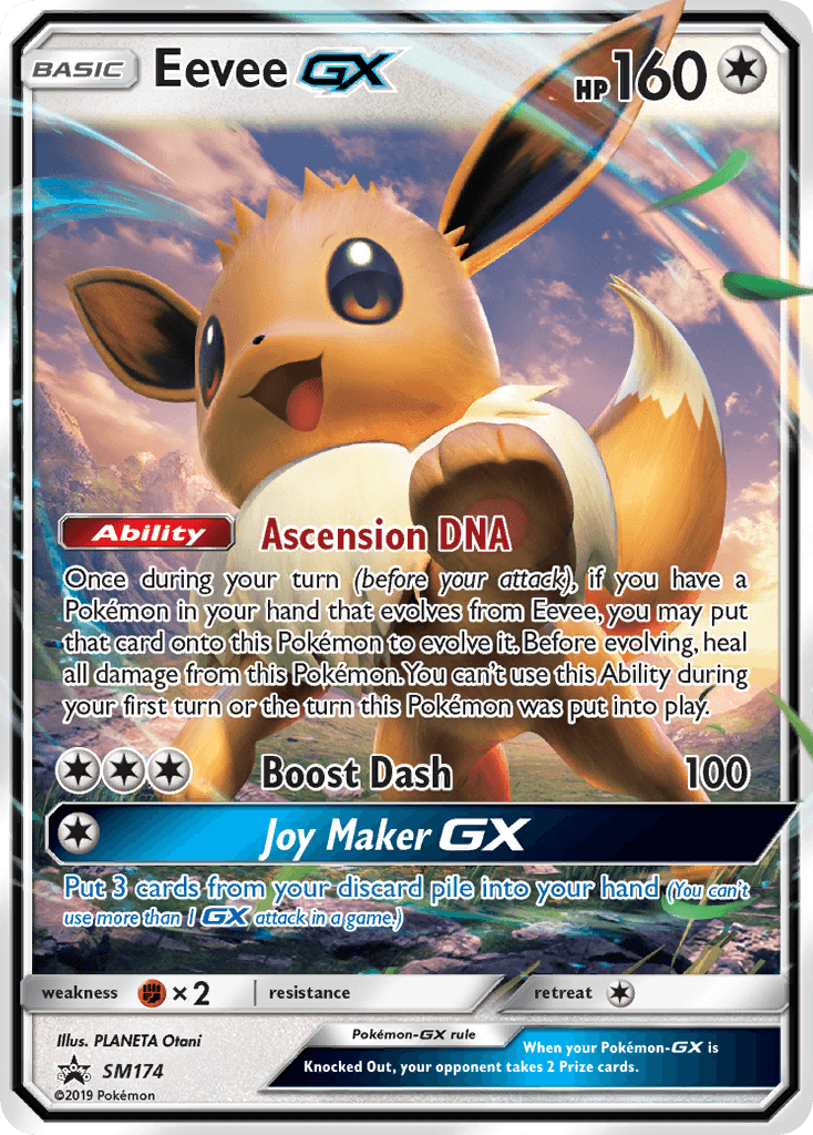Eevee GX (SM174) [Sun & Moon: Black Star Promos]
