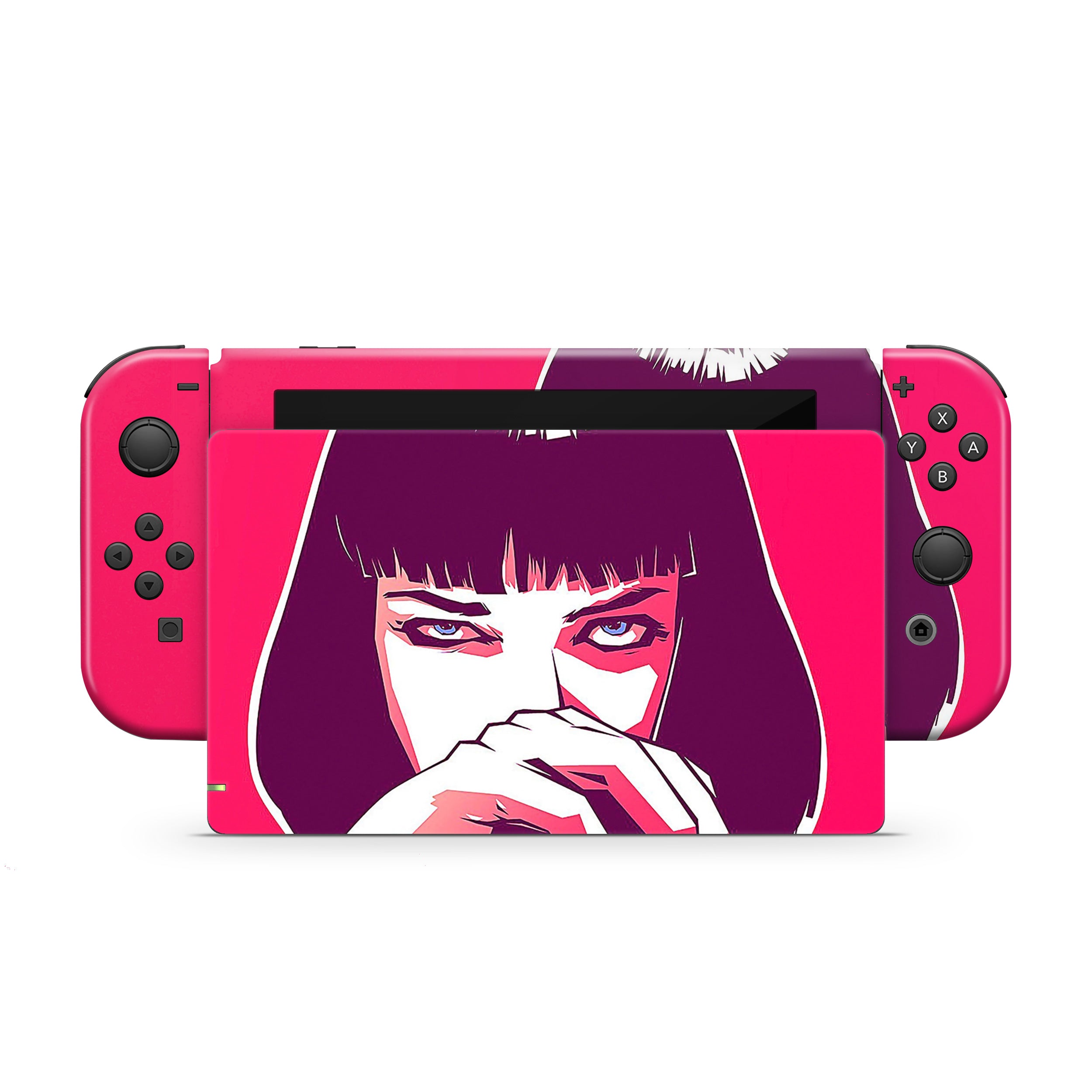 Femme Fatale v1 Nintendo Switch Skin - Movies-inspired design