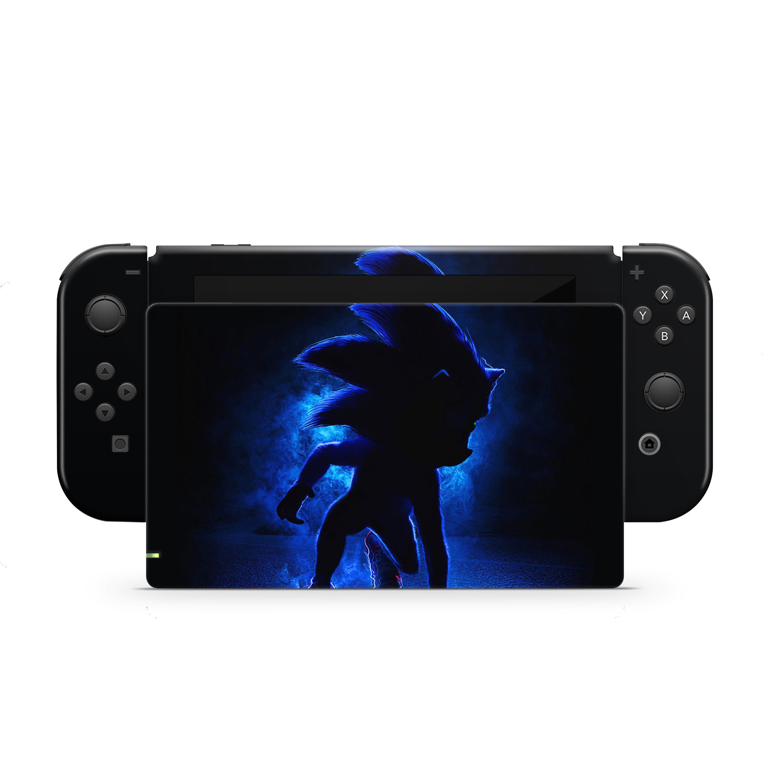 Blue Speedster v2 Nintendo Switch Skin - Video Game-inspired design