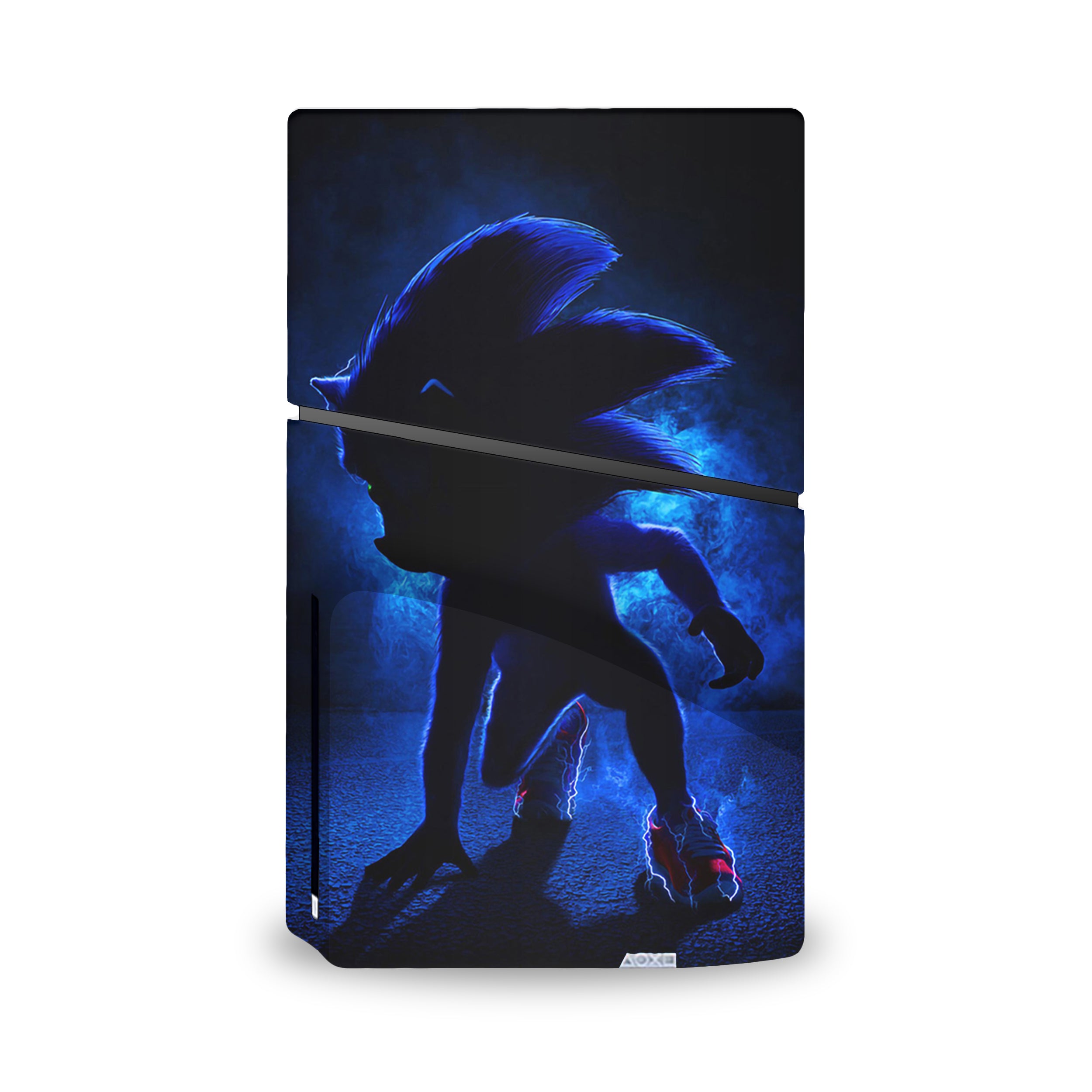 Blue Speedster v2 PS5 Slim Skin - Video Game-inspired design