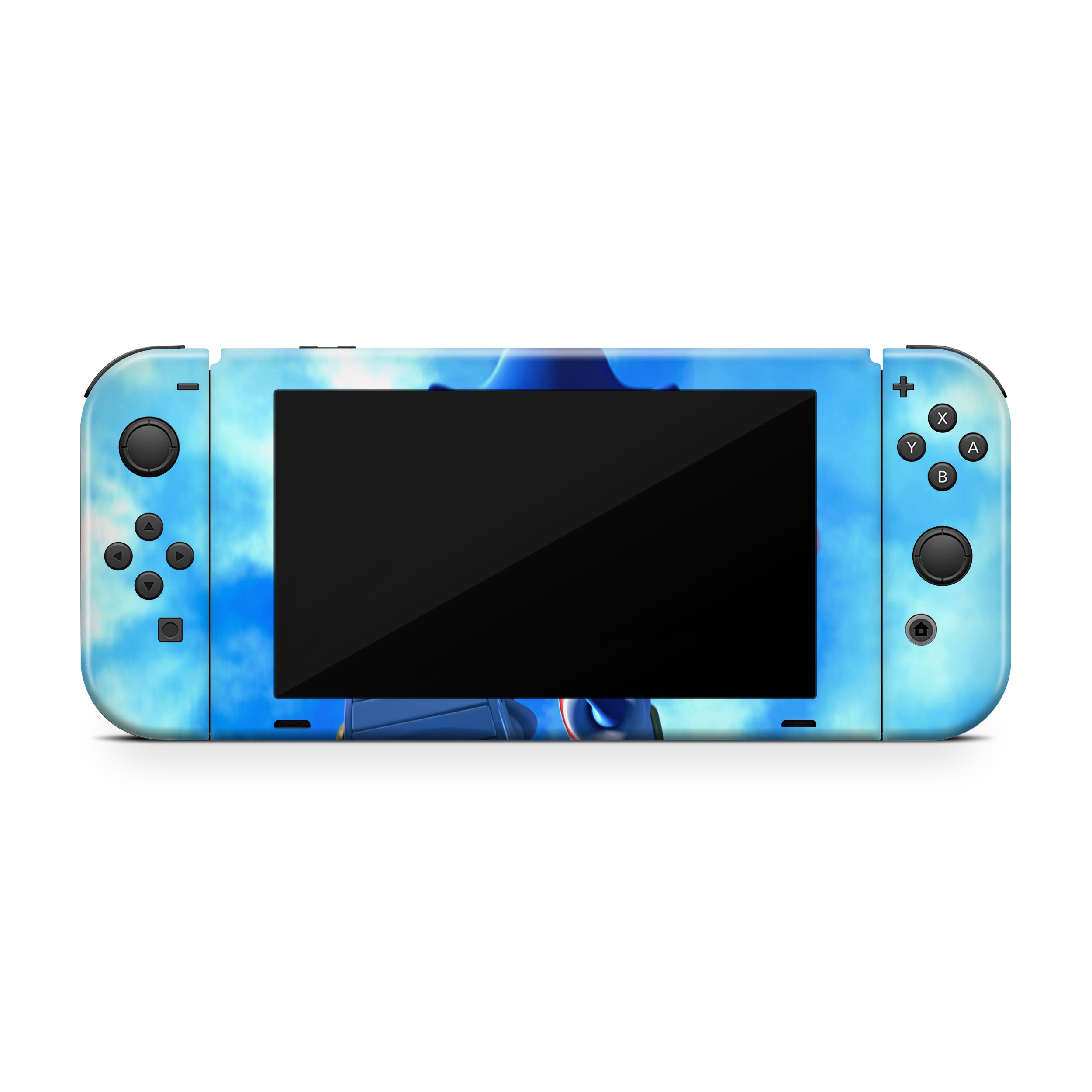 Blue Speedster v3 Nintendo Switch Skin - Video Game-inspired design