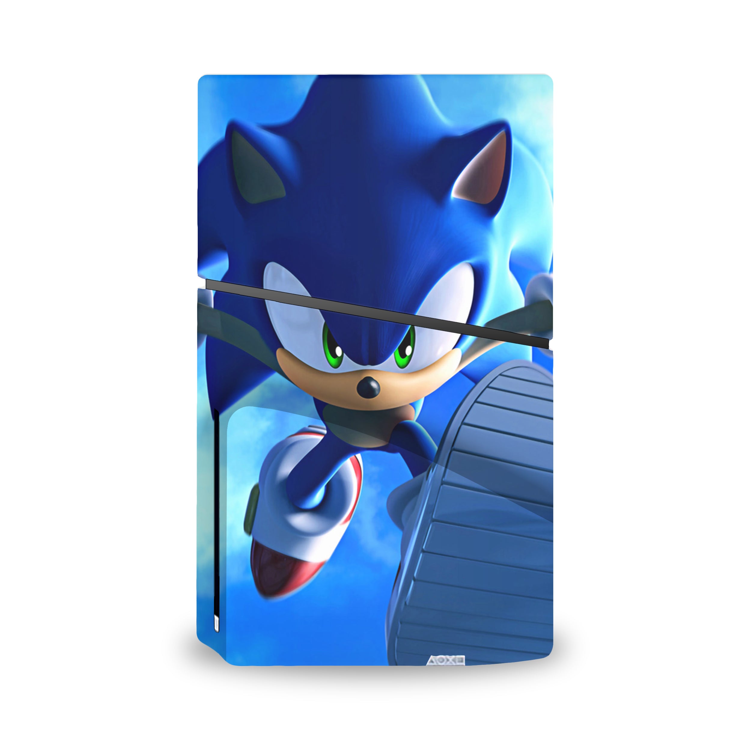 Blue Speedster v3 PS5 Slim Skin - Video Game-inspired design