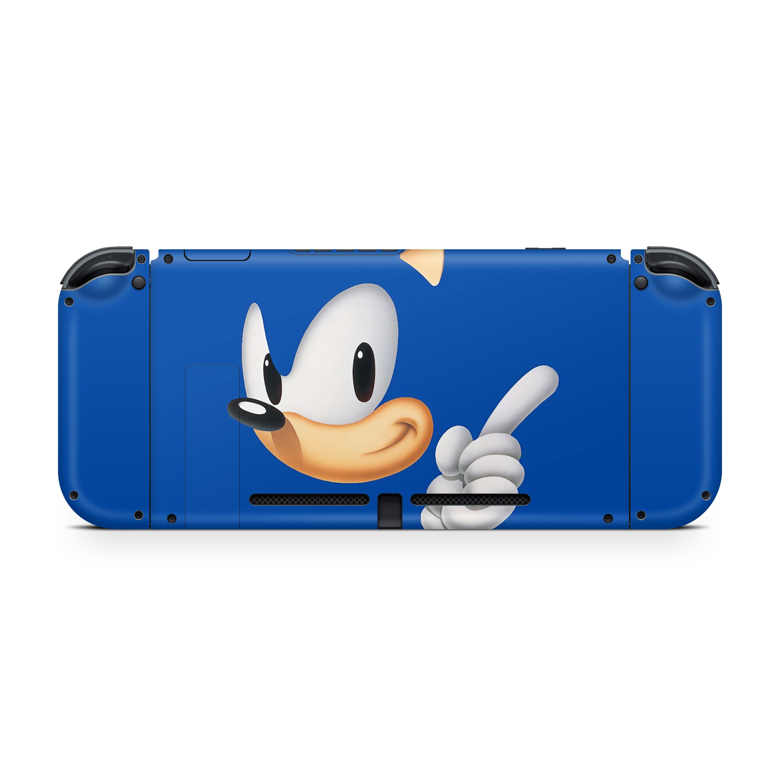 Blue Speedster v4 Nintendo Switch Skin - Video Game-inspired design