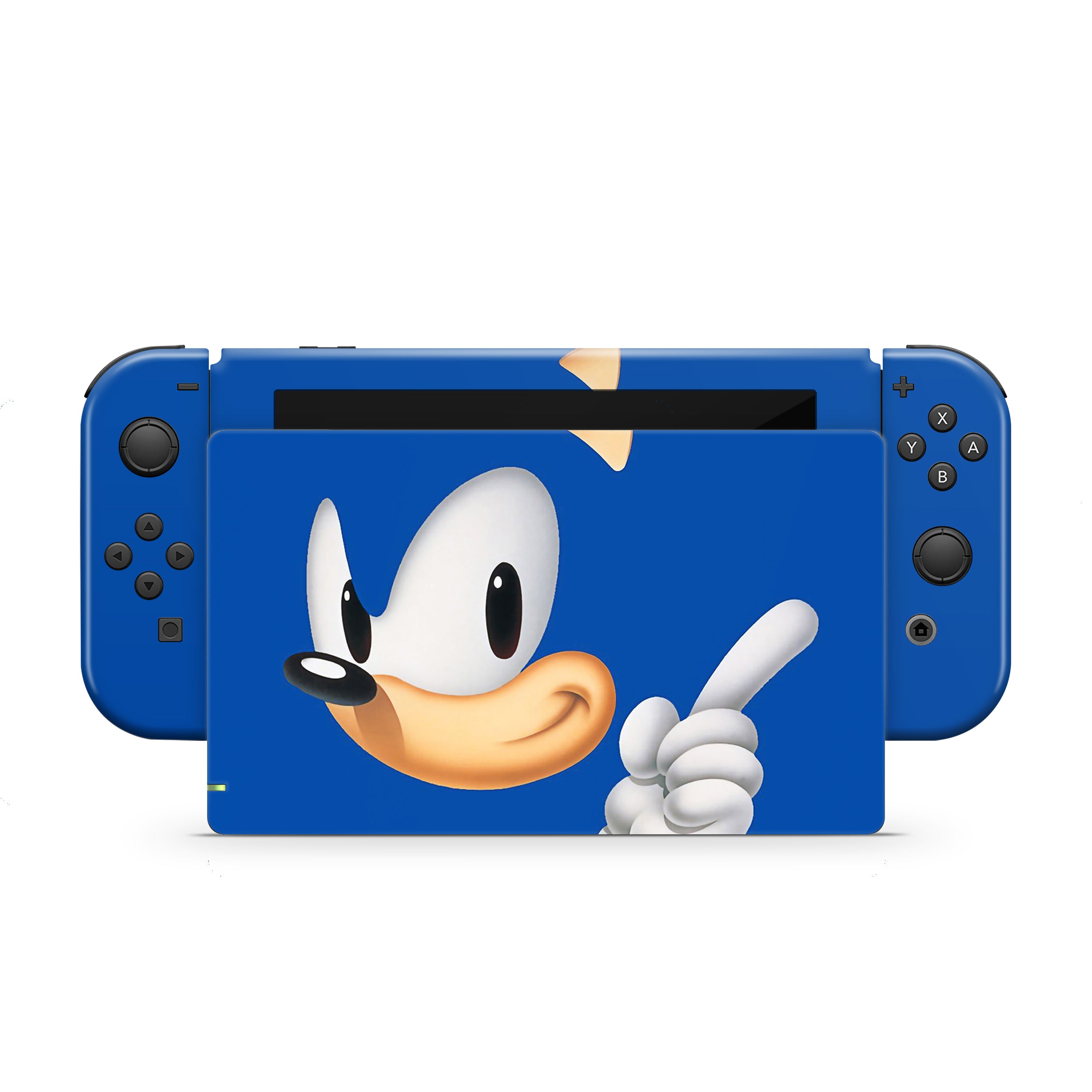 Blue Speedster v4 Nintendo Switch Skin - Video Game-inspired design