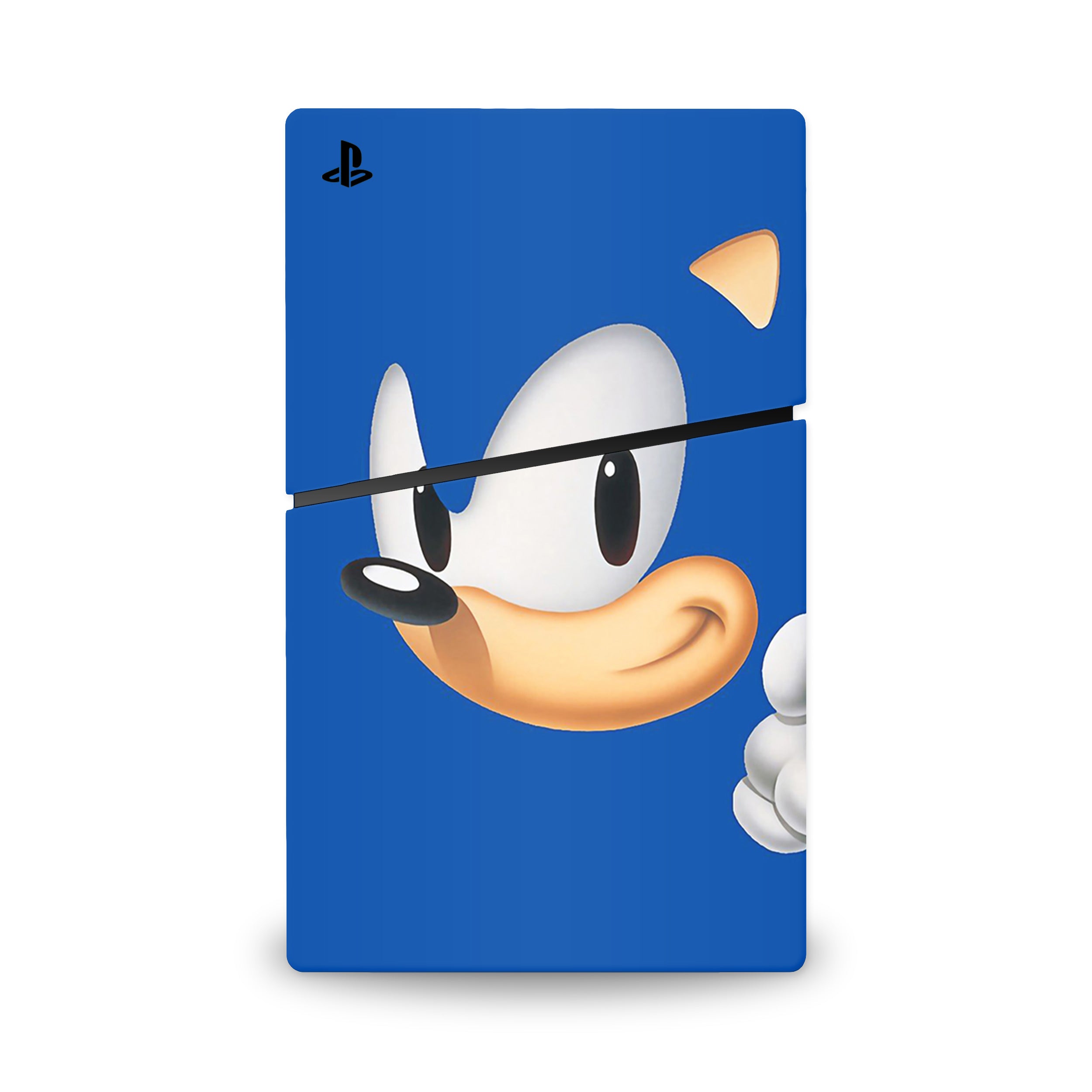 Blue Speedster v4 PS5 Slim Skin - Video Game-inspired design