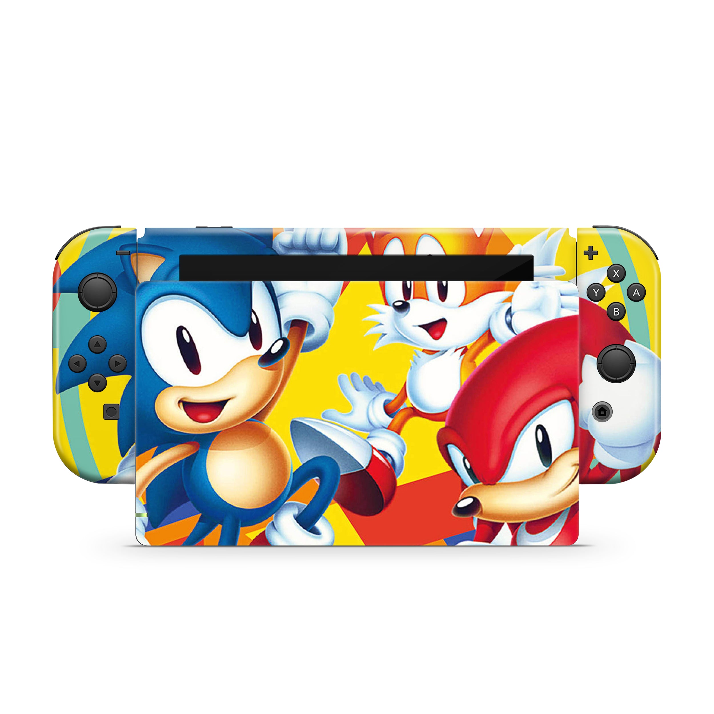 Blue Speedster v5 Nintendo Switch Skin - Video Game-inspired design