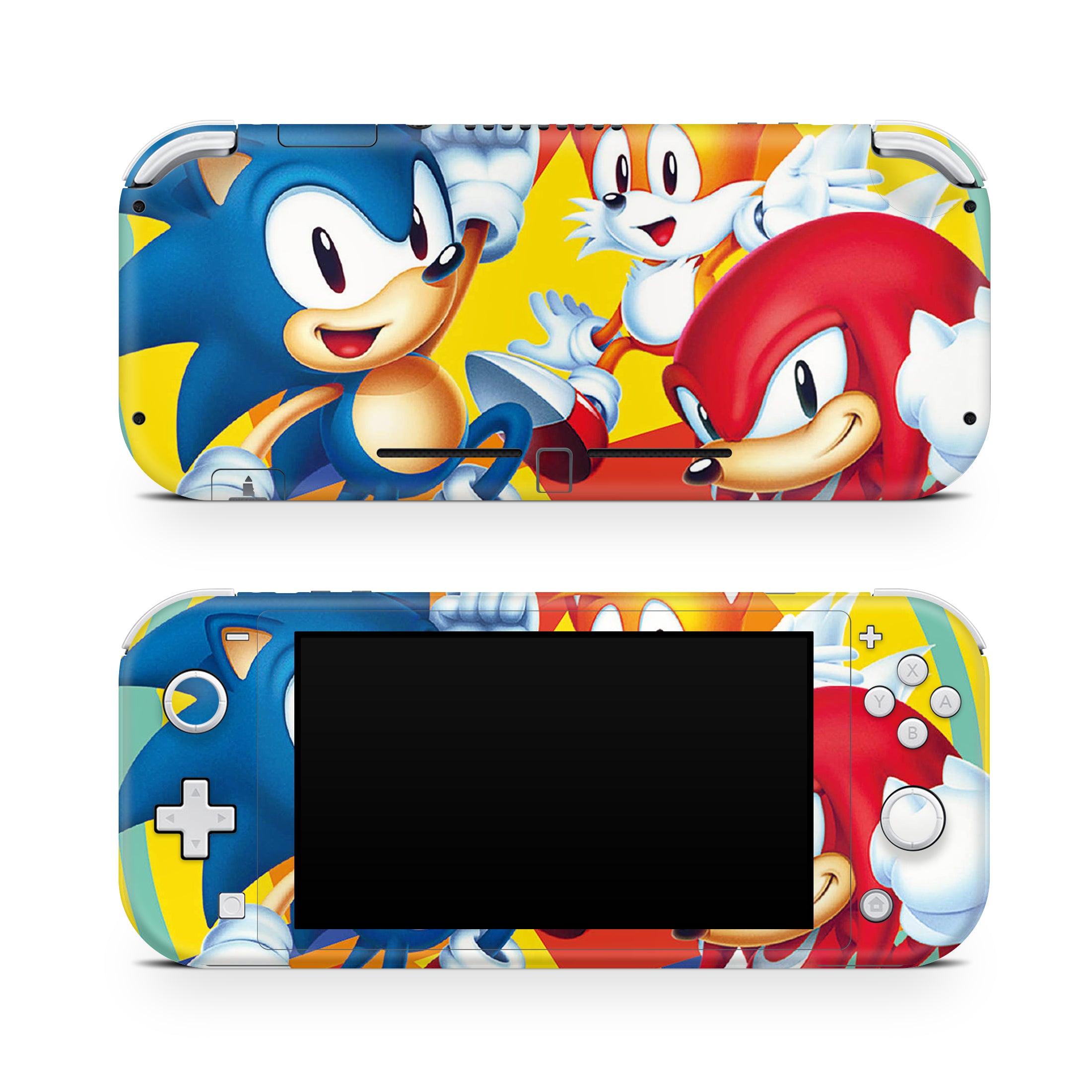 Blue Speedster v5 Nintendo Switch Lite Skin - Video Game-inspired design