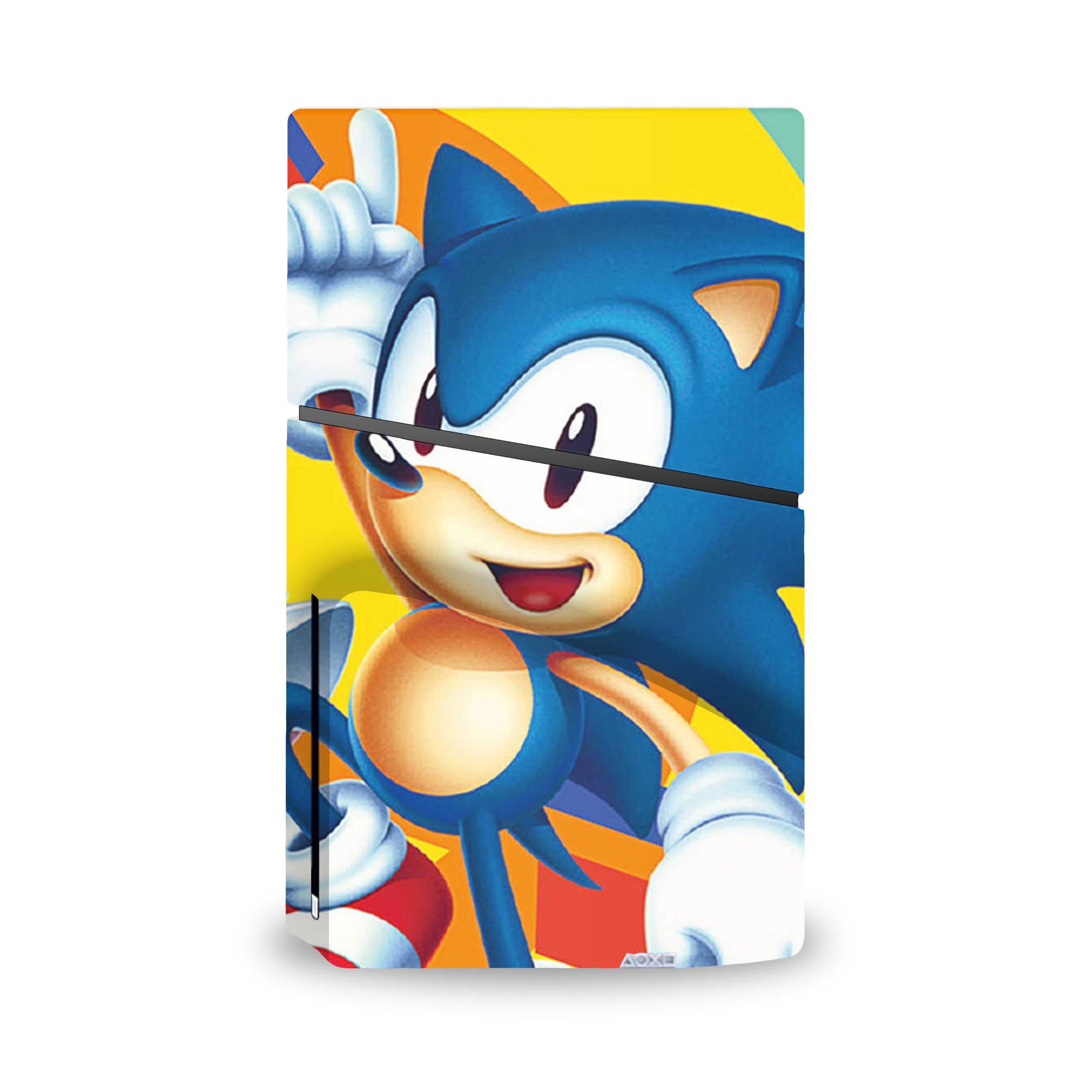 Blue Speedster v5 PS5 Slim Skin - Video Game-inspired design
