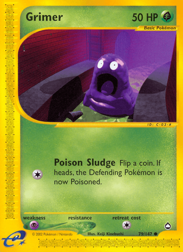 Grimer (79/147) [Aquapolis]