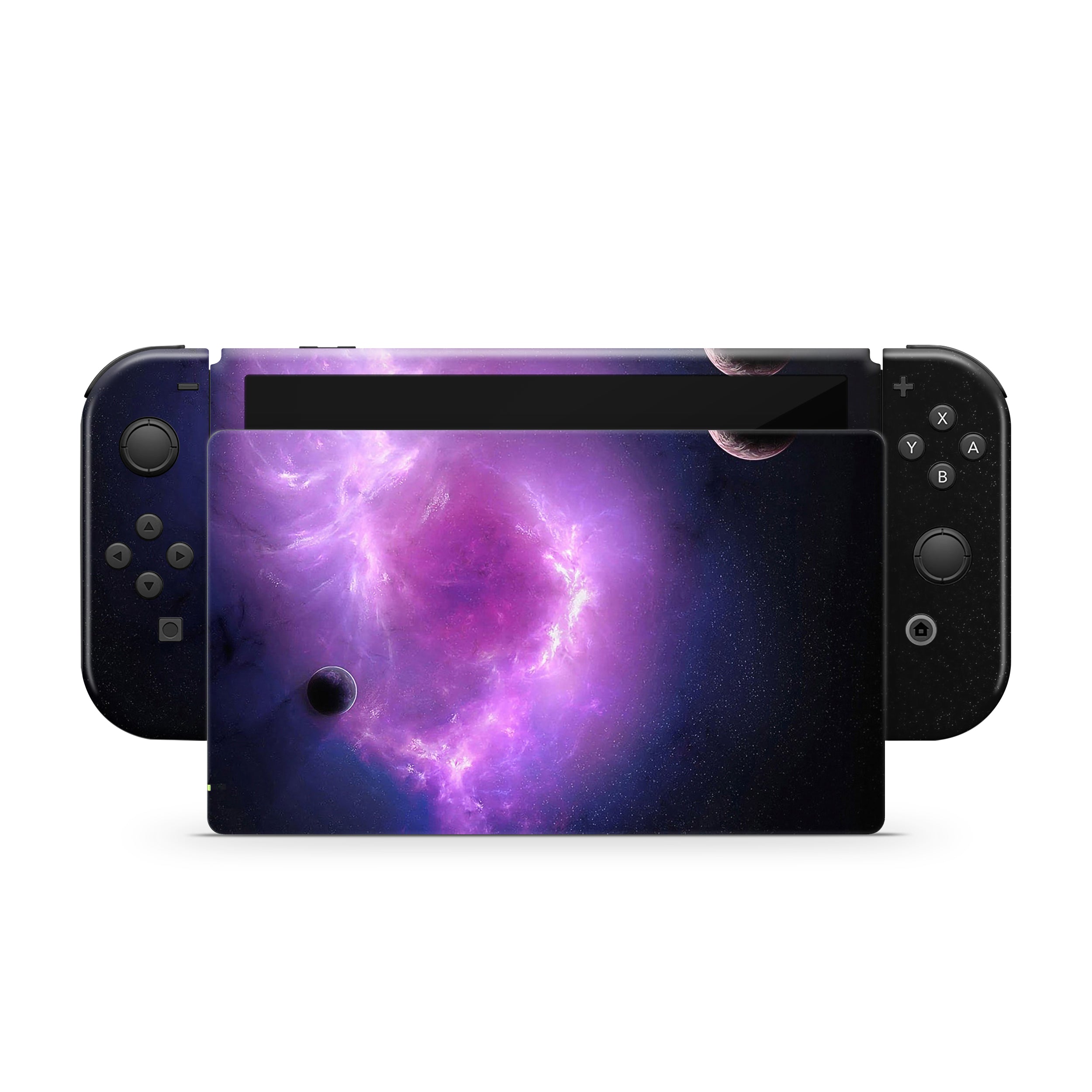 Space v3 Nintendo Switch OLED Skin - Space-inspired design