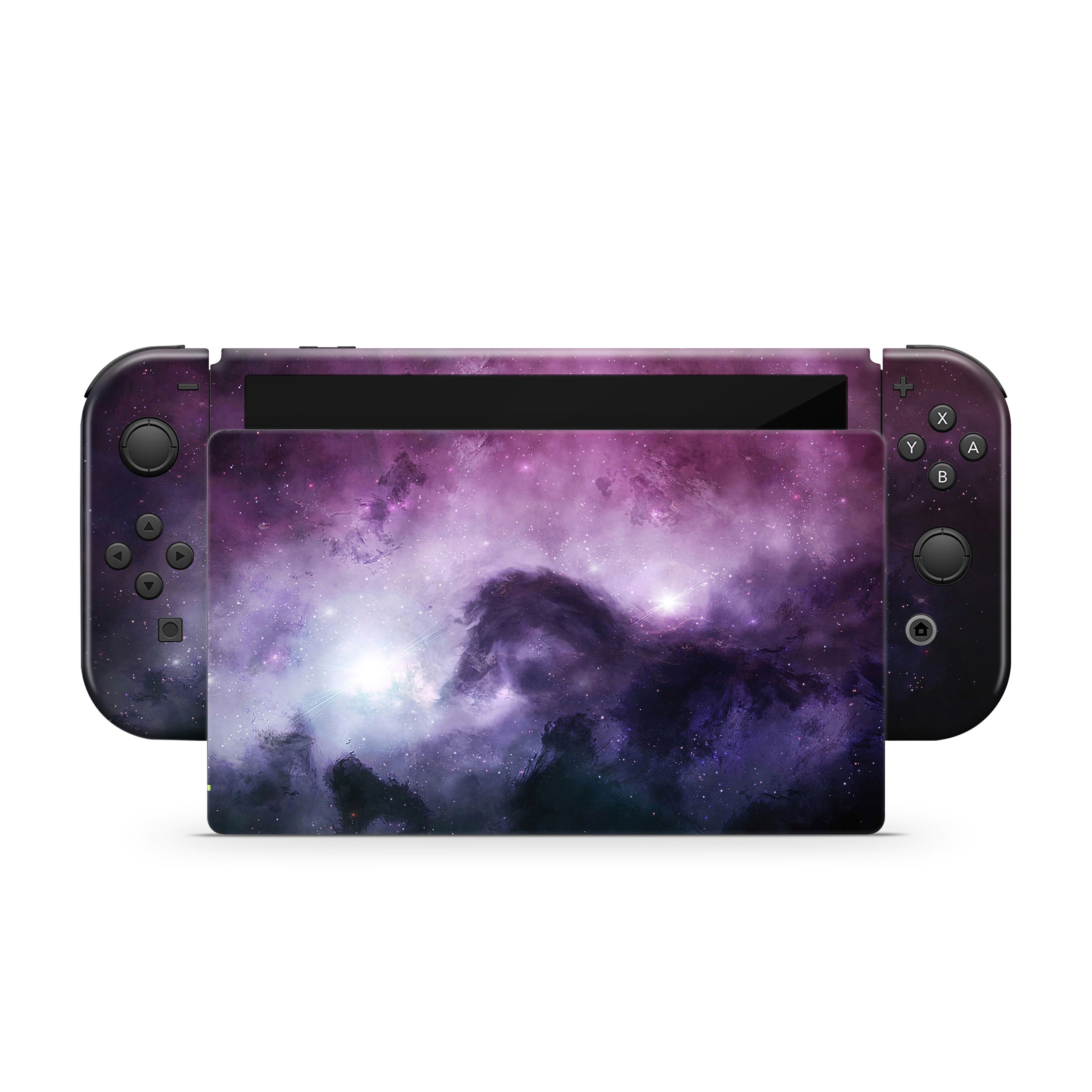 Space v4 Nintendo Switch OLED Skin - Space-inspired design