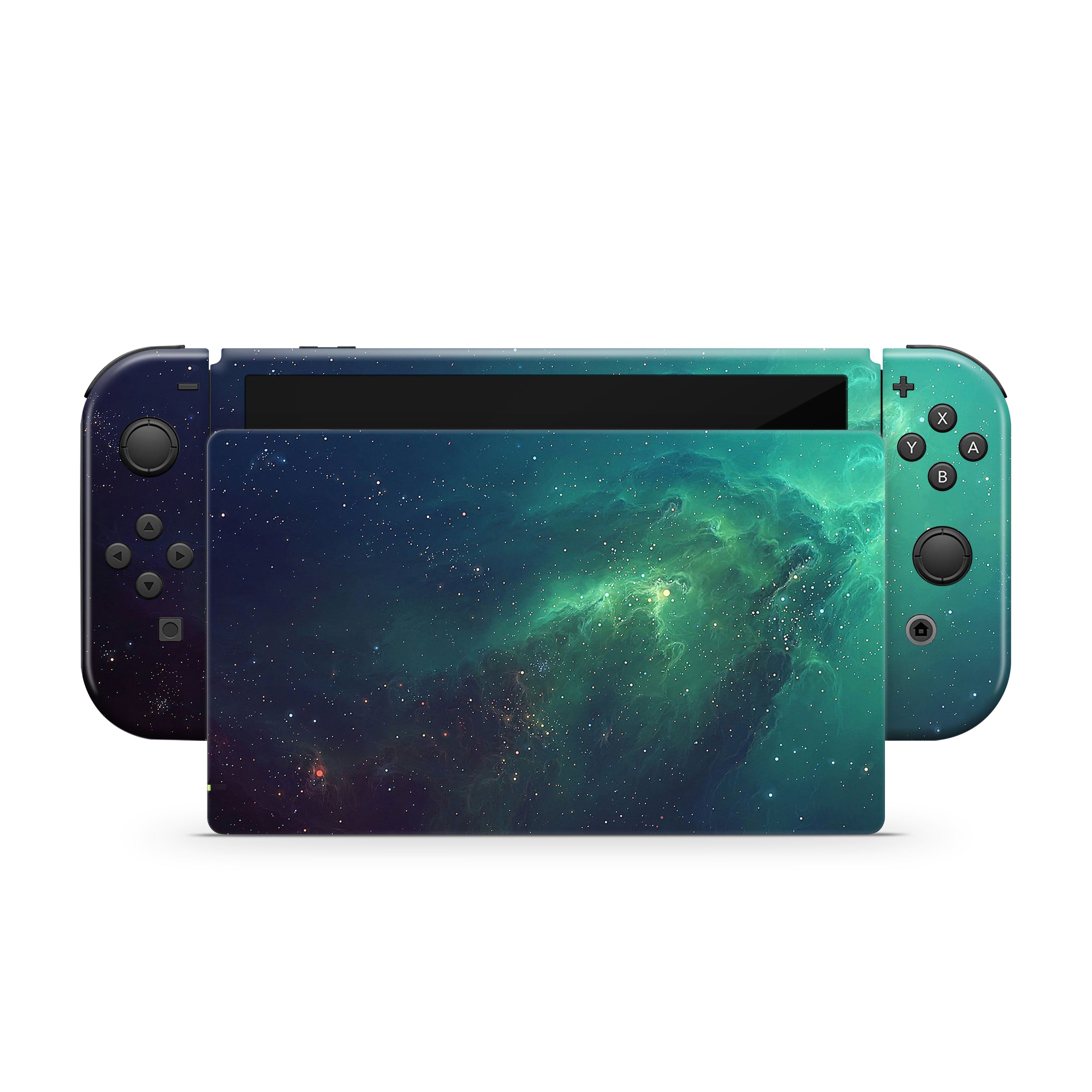 Space v5 Nintendo Switch OLED Skin - Space-inspired design