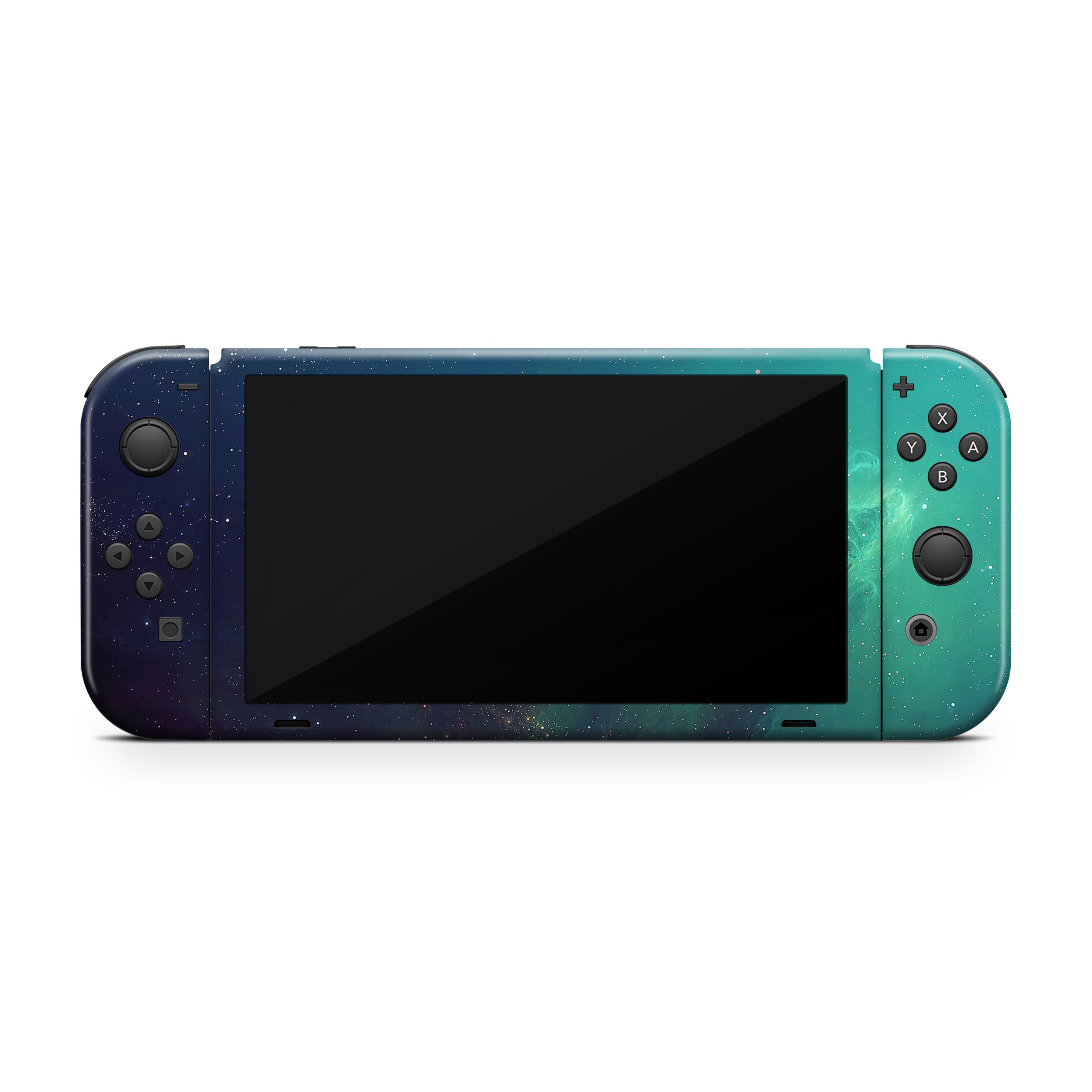 Space v5 Nintendo Switch OLED Skin - Space-inspired design