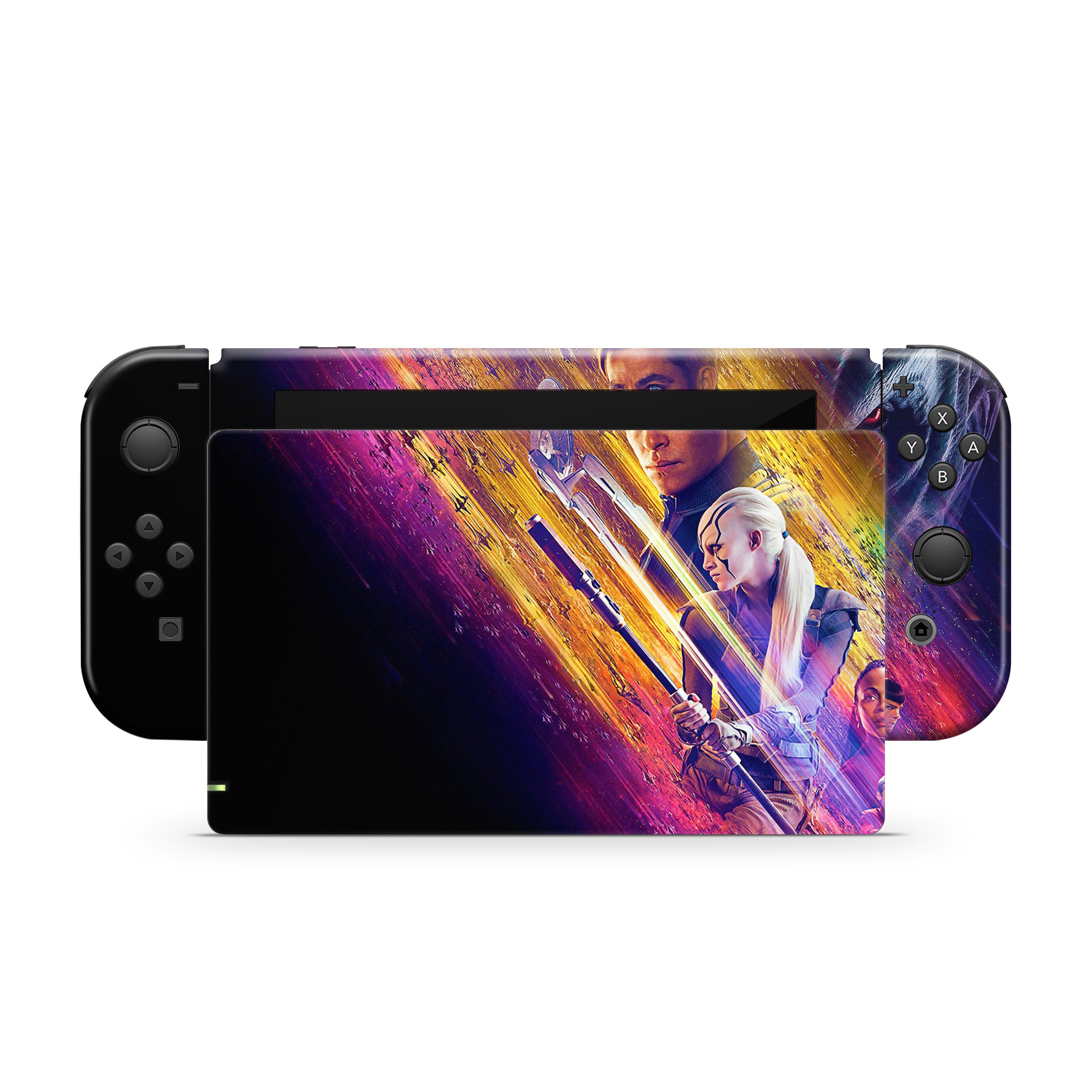 Space Quest v1 Nintendo Switch Skin - Sci-Fi-inspired design