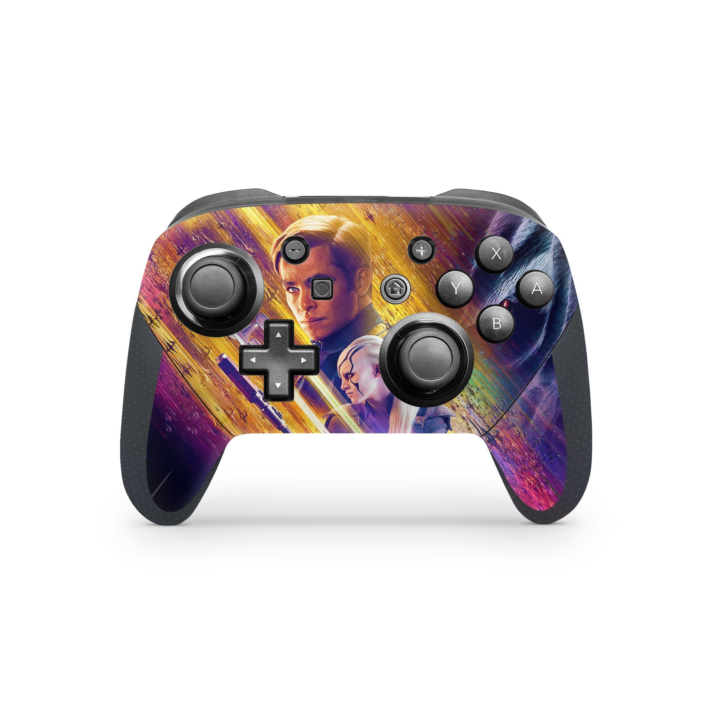 Space Quest v1 Nintendo Switch Pro Controller Skin - Sci-Fi-inspired design